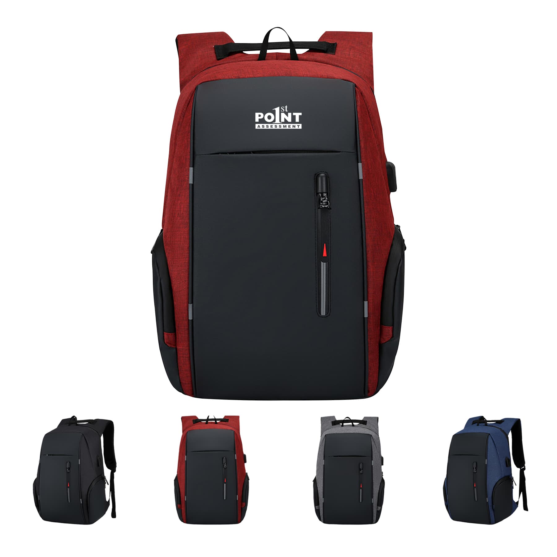 Laptop Heathered Backpack