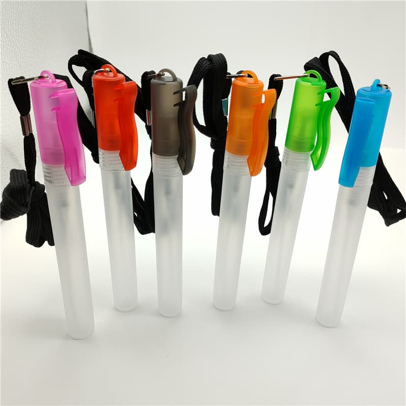 Hand Sanitizer Spray Bottle With Lanyard