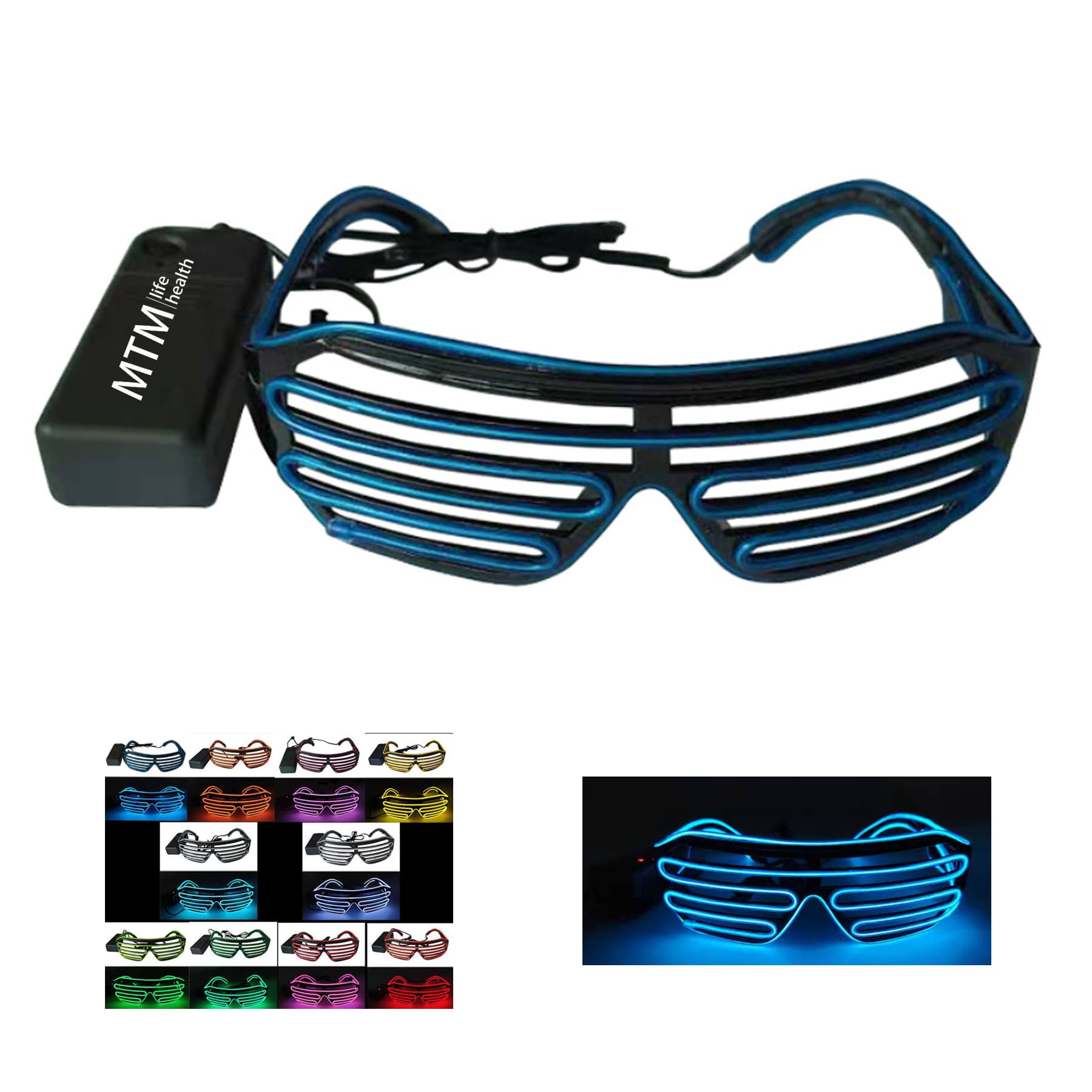 Neon Toy Blinds Glasses