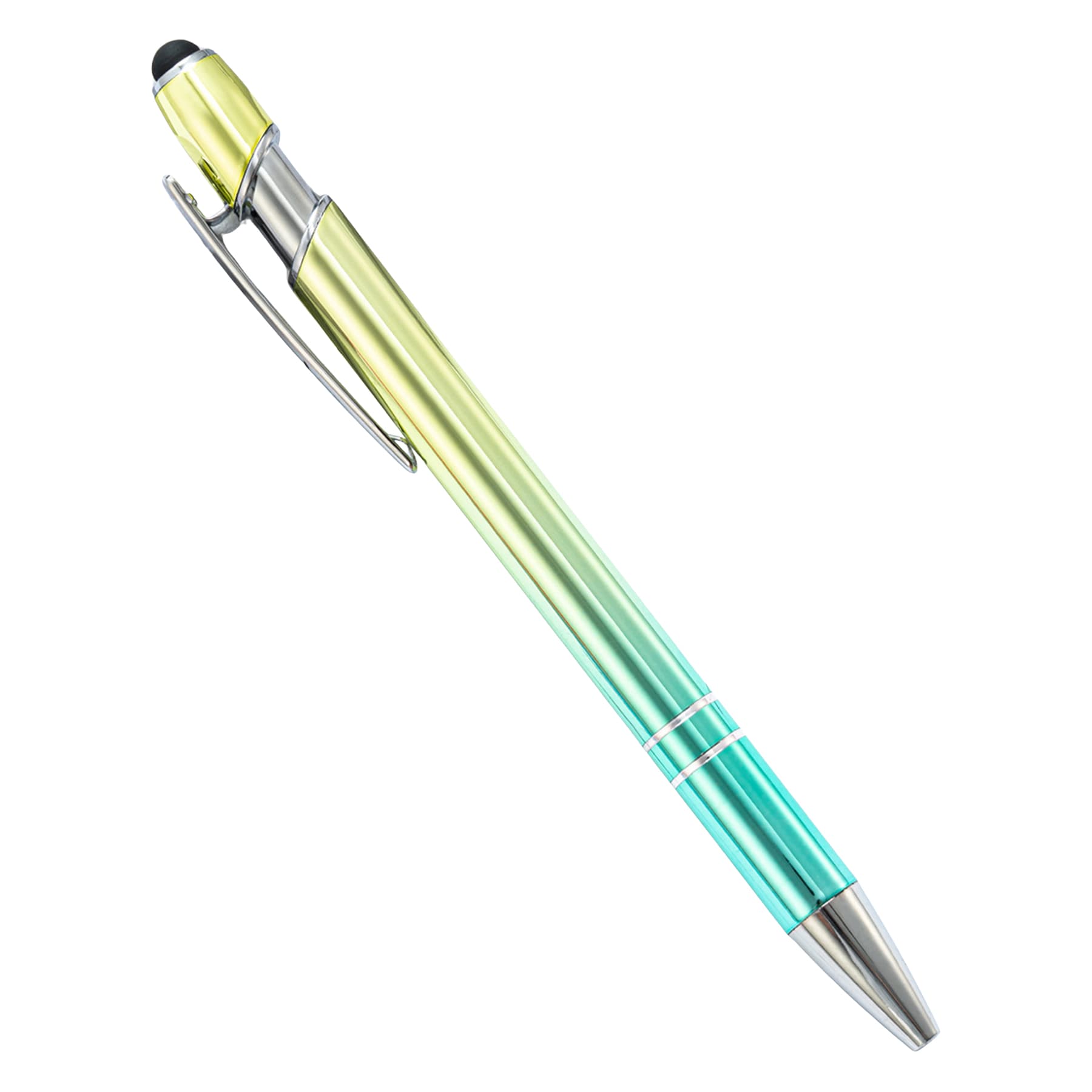 Metal Ballpoint Pen with Stylus Tip
