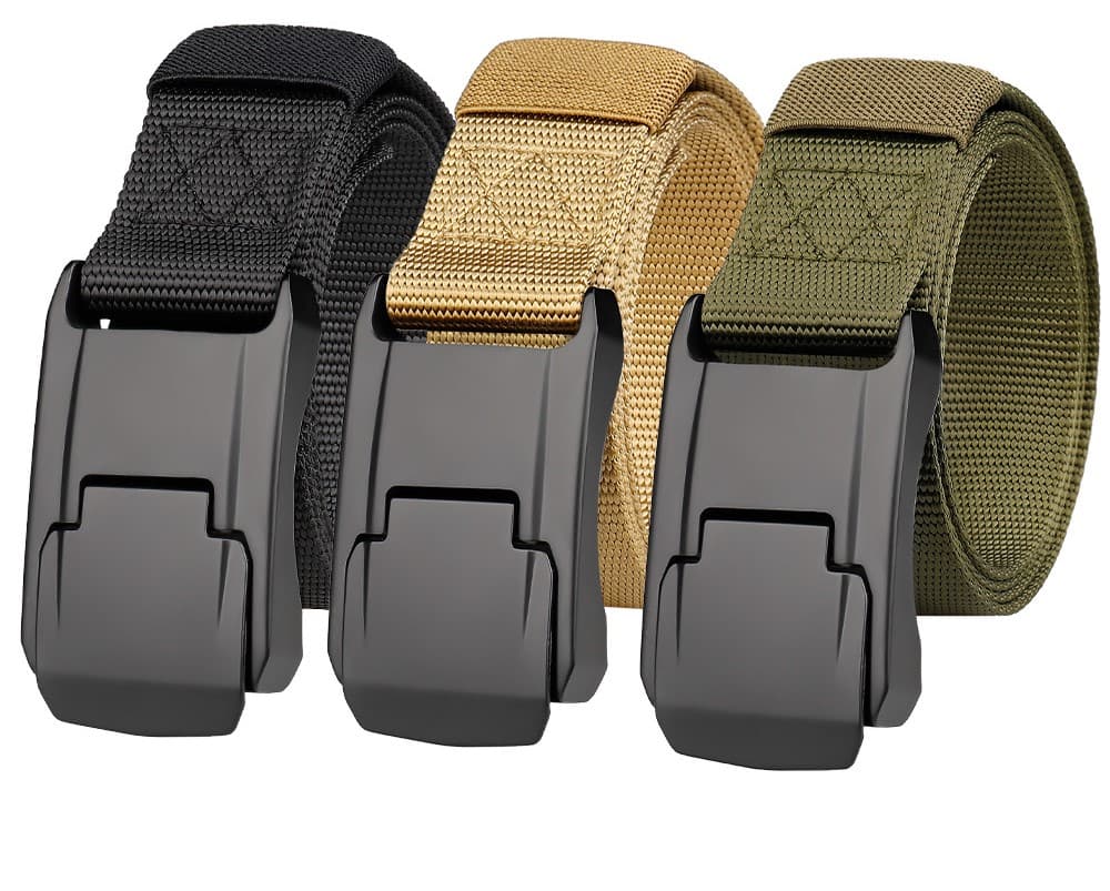 Zinc Alloy Buckle Tactical Belt