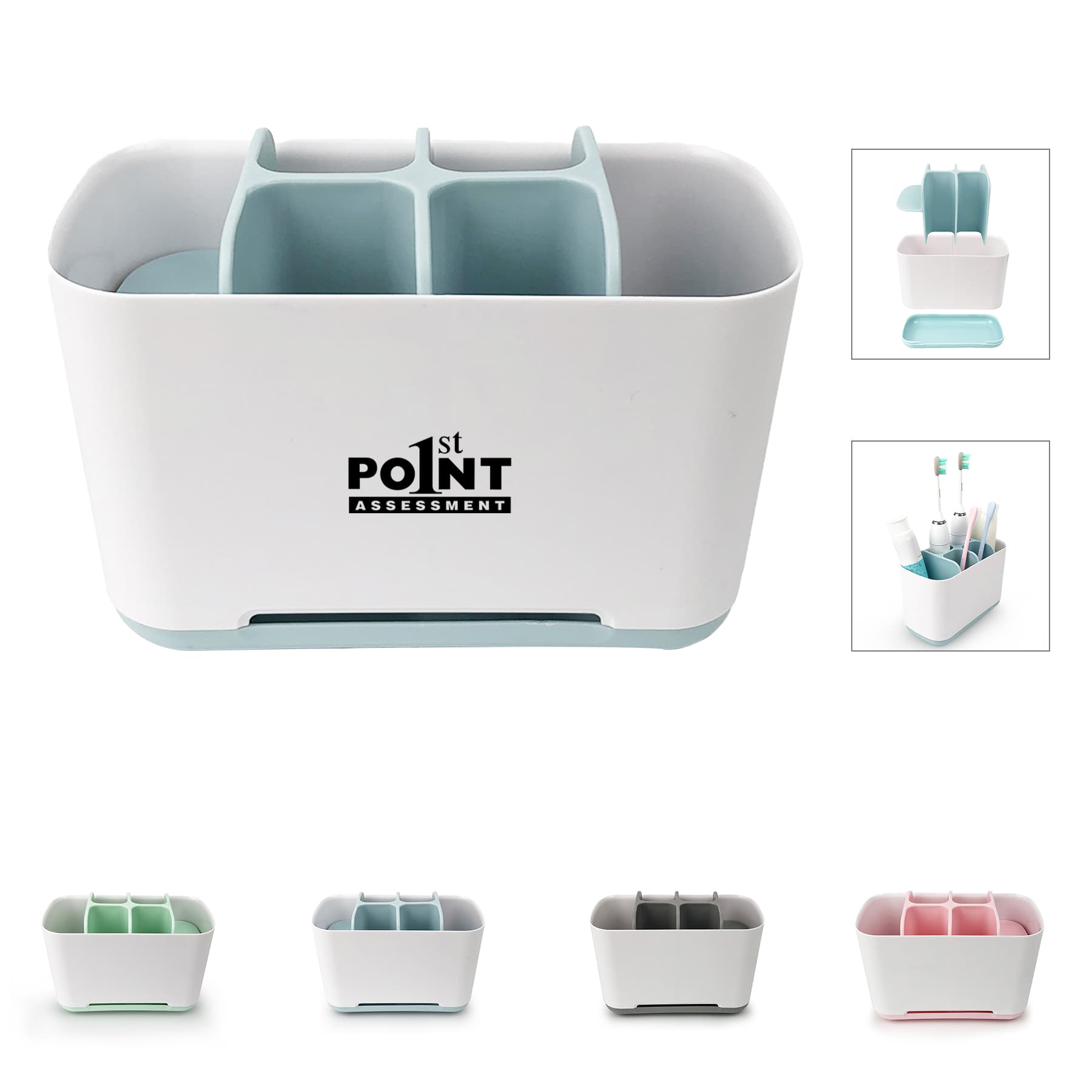 Toothbrush Holder Multifunctional Bathroom Toothpaste Toothb