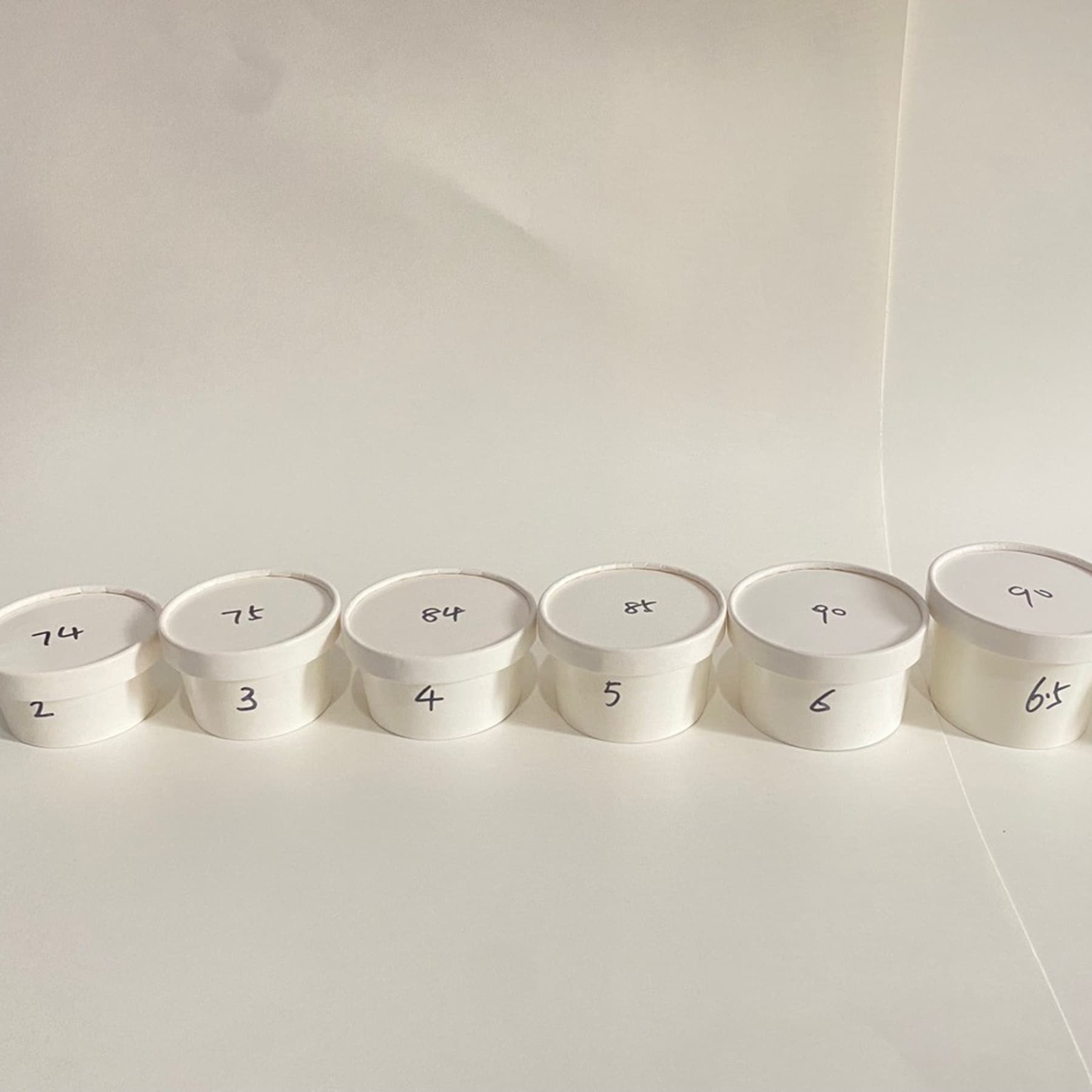 Disposable Ice Cream Paper Cups with Lids