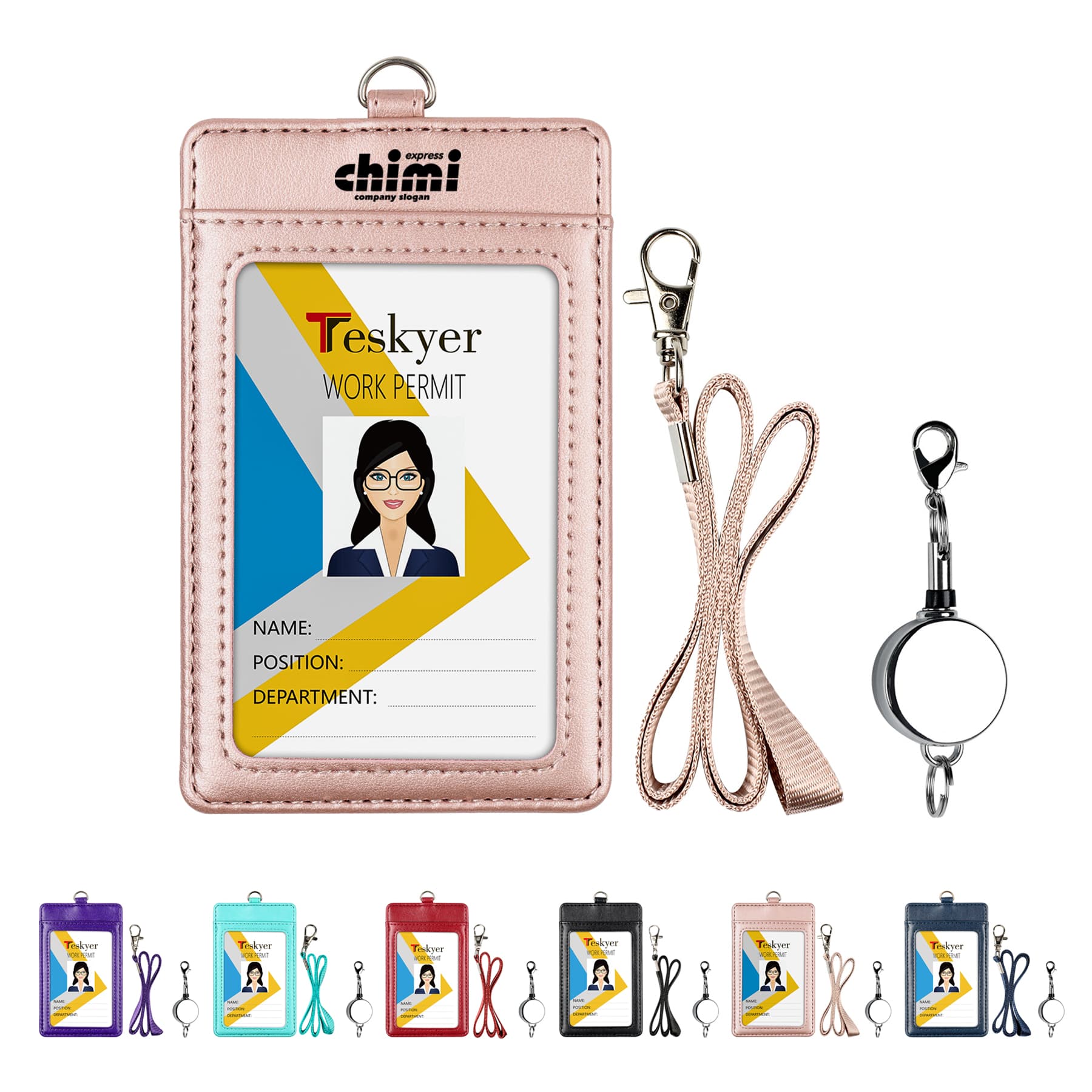 Leather Badge Holder