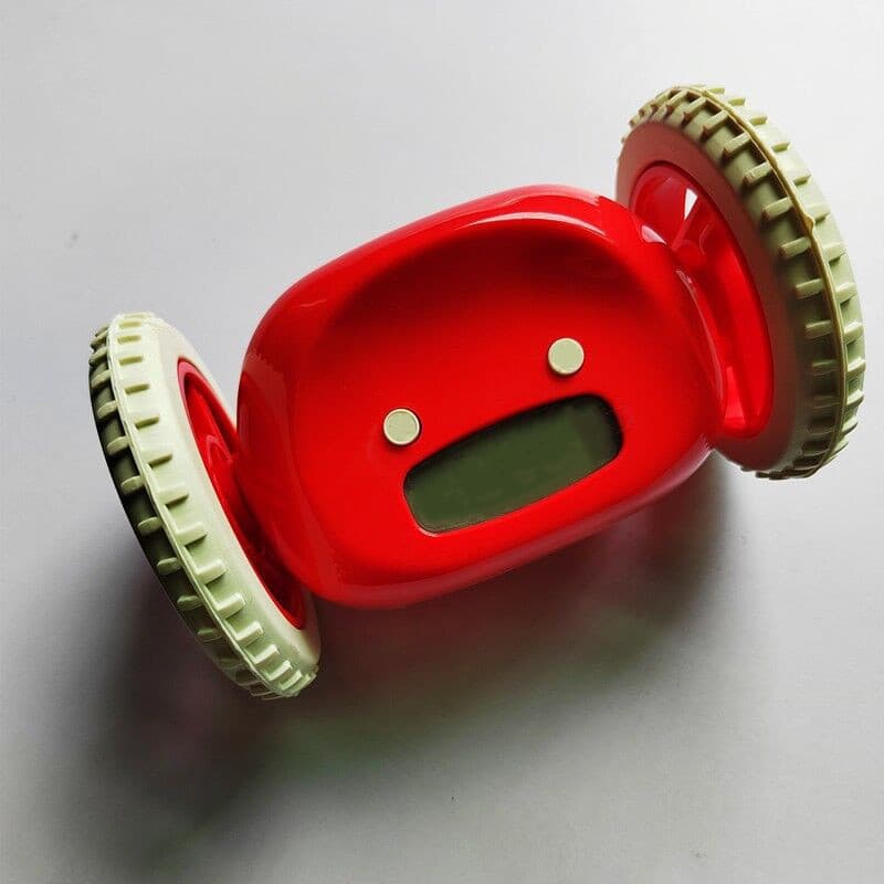 Alarm Clock On Wheels