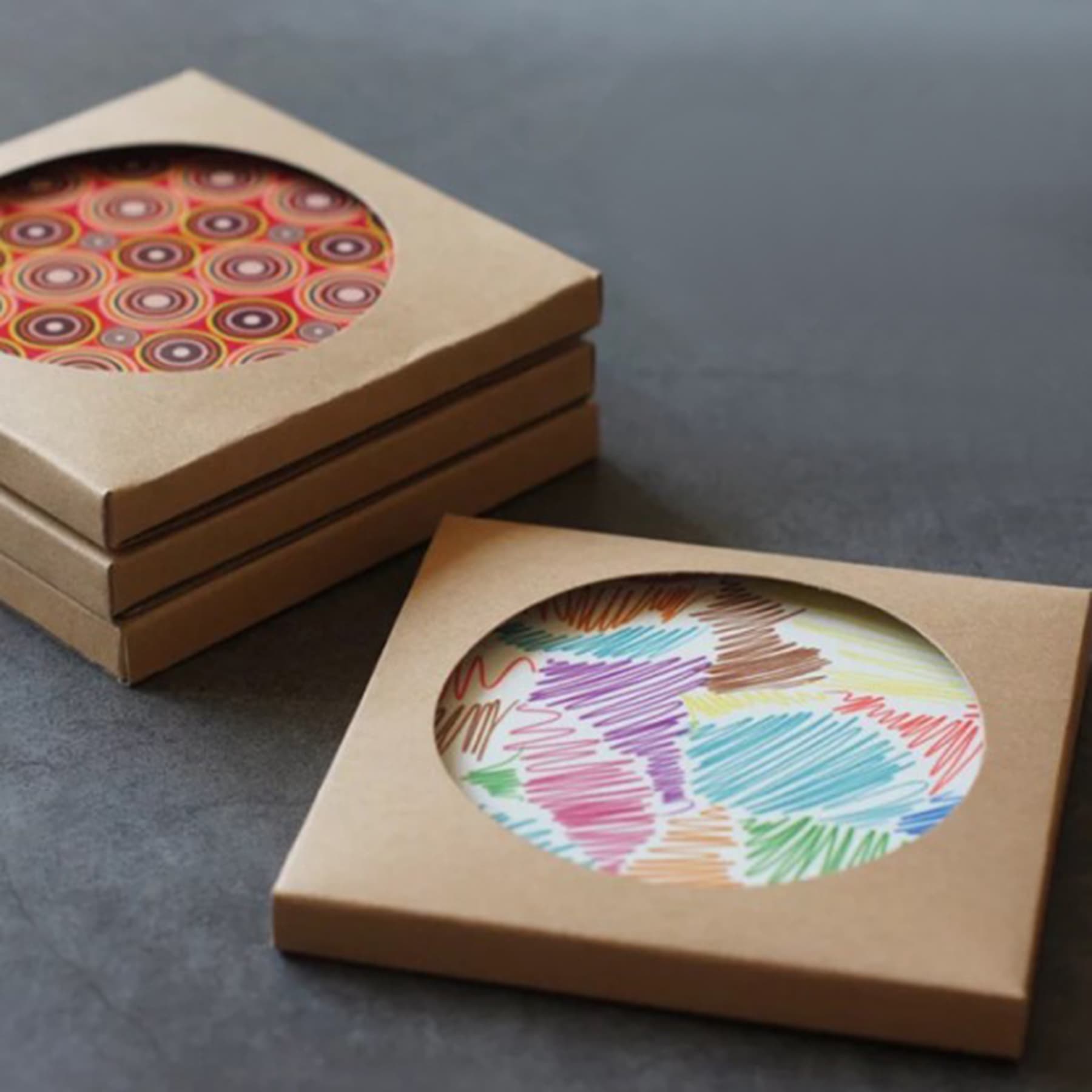 Ceramic coasters