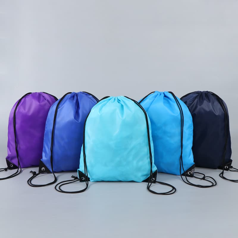 210D Polyester Drawstring Bags Cinch Sack