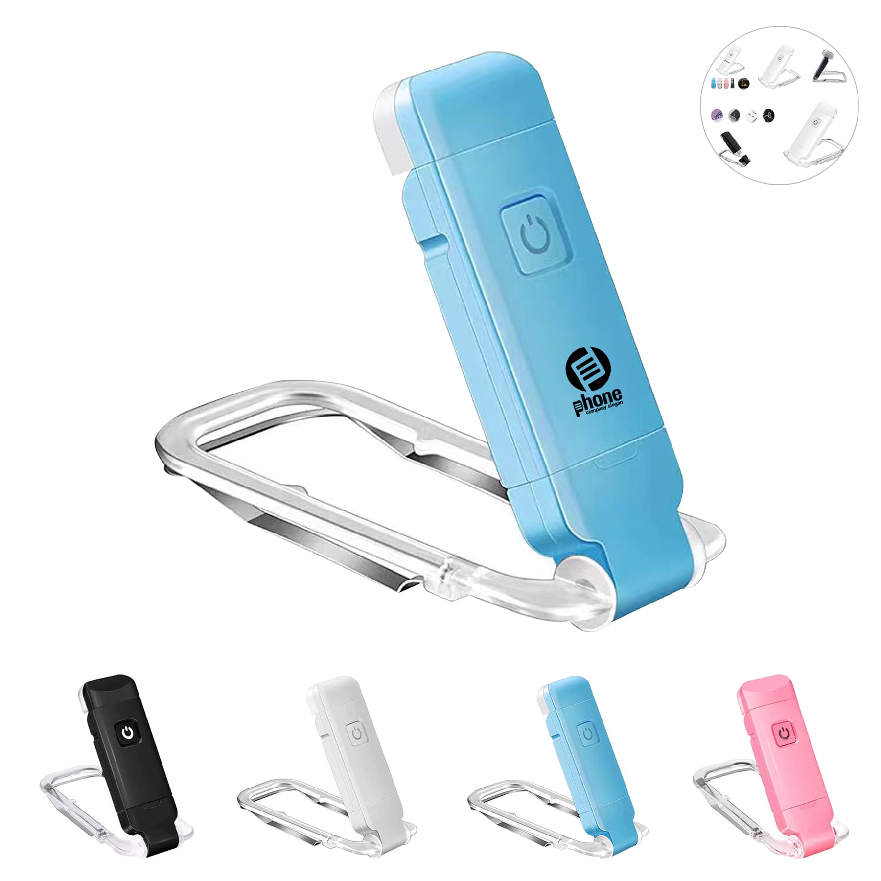 Usb Rechargeable Book Light For Reading In Bed