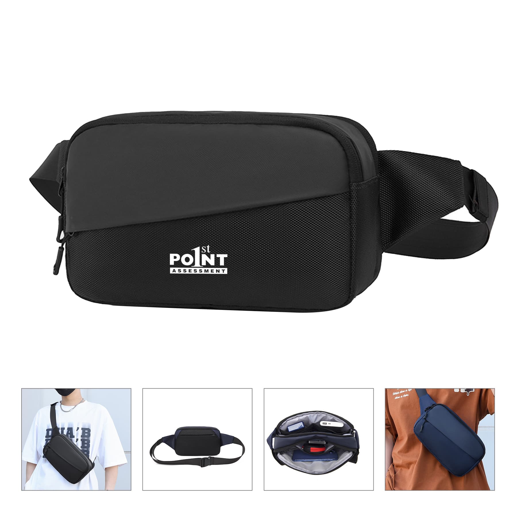 Shoulder Bag With Adjustable Strap