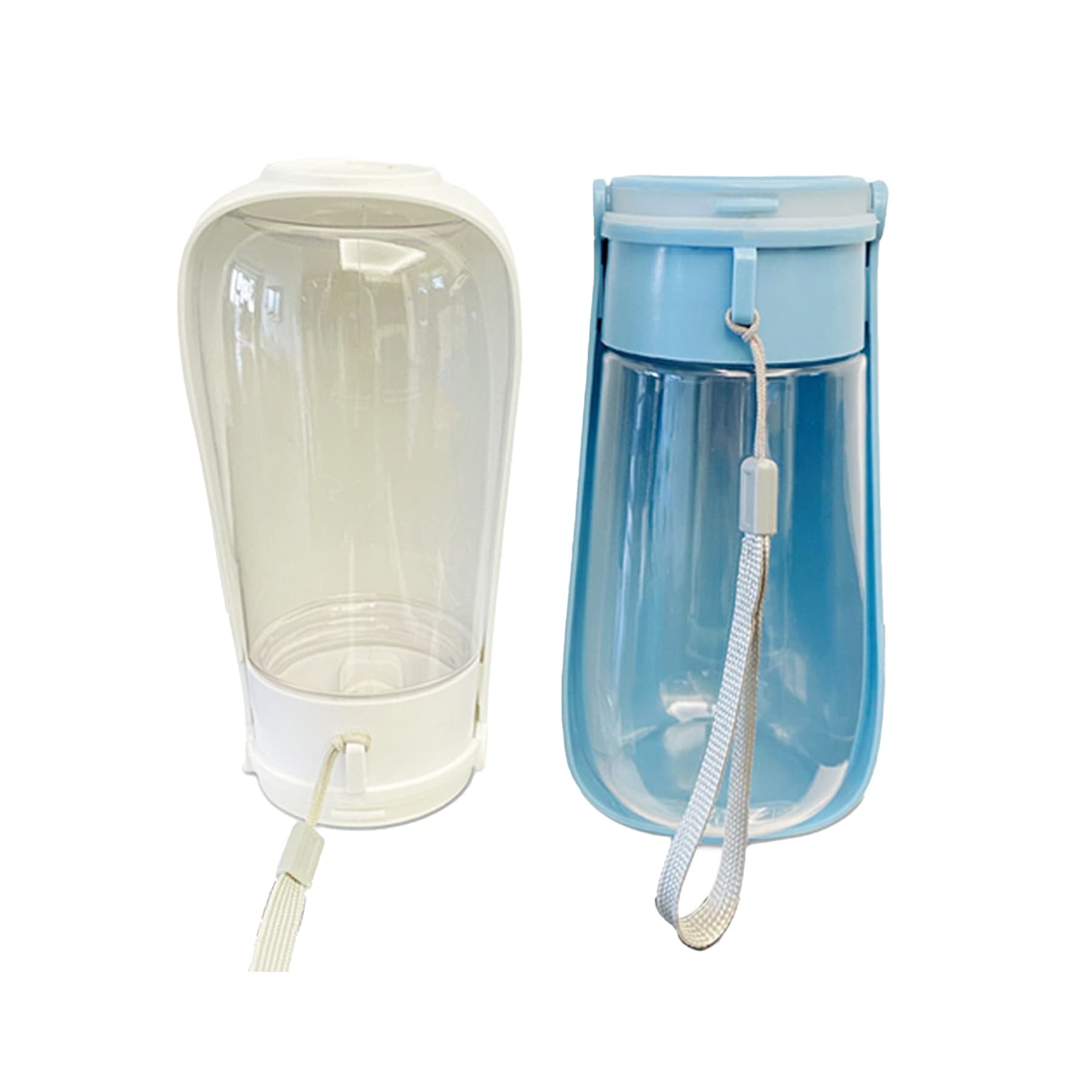 2 in 1 Foldable Dog water Bottle