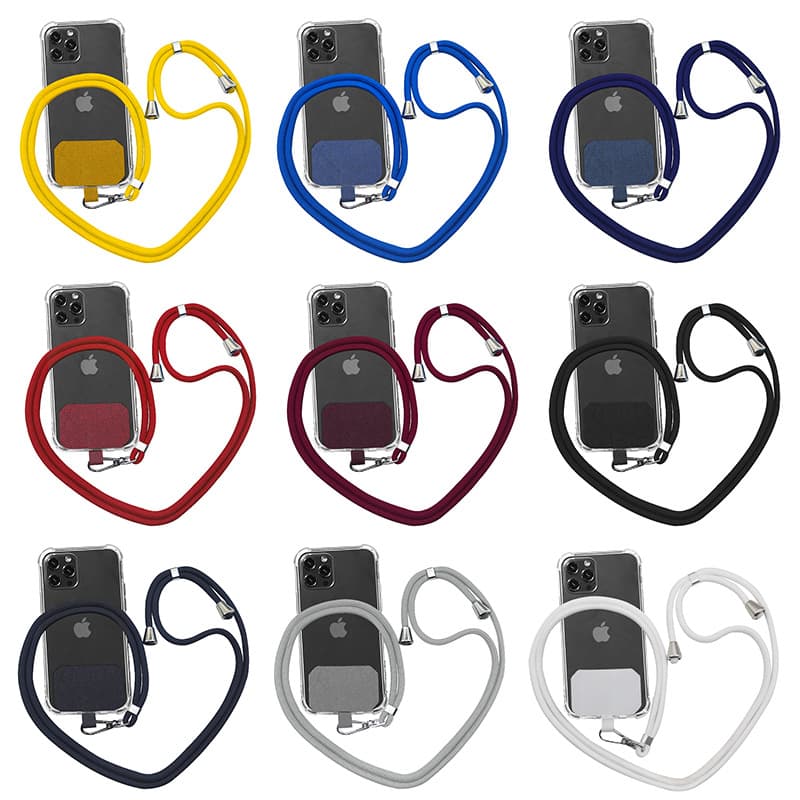Mobile Phone Lanyard With Fixed Card