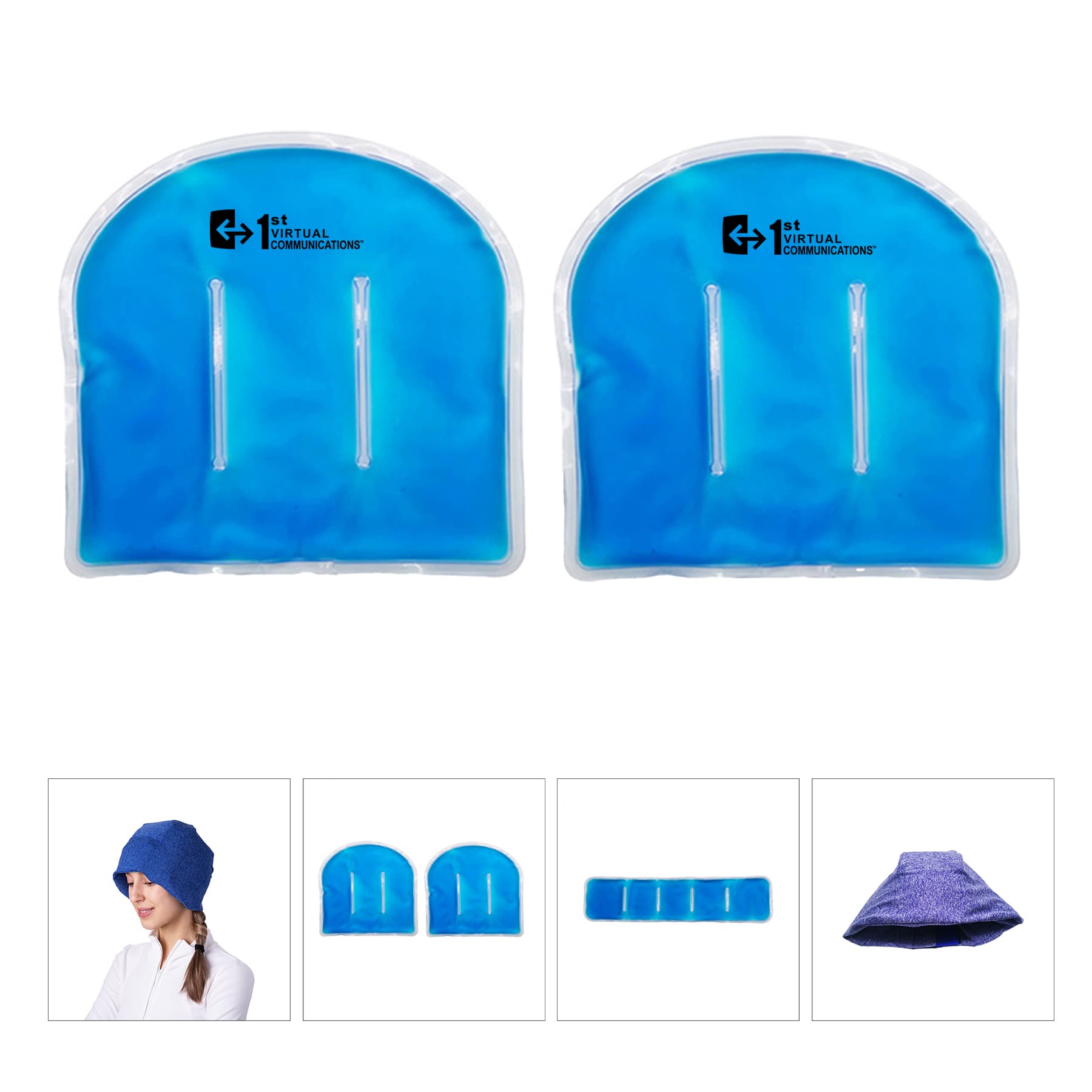 Migraine Headache Relief Flexible Cooling Gel Cap