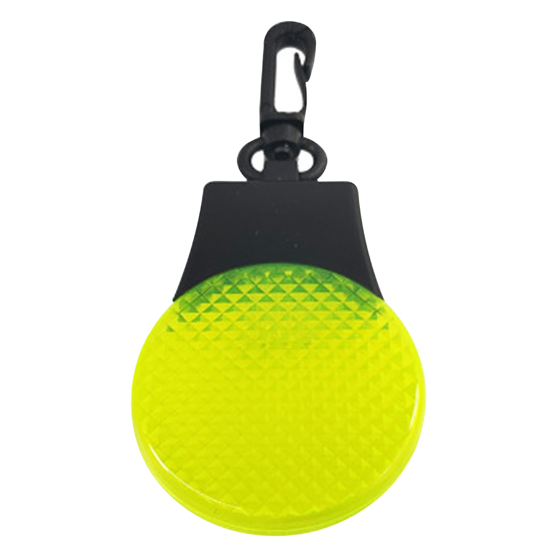 Cycling Safety Warning Led Reflector Keychain For Backpack