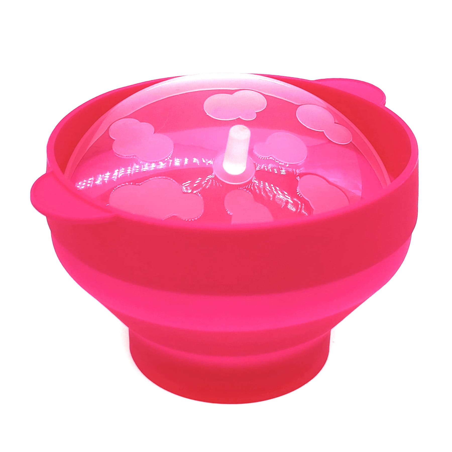 Collapsible Silicone Air Popcorn Popper Bowl