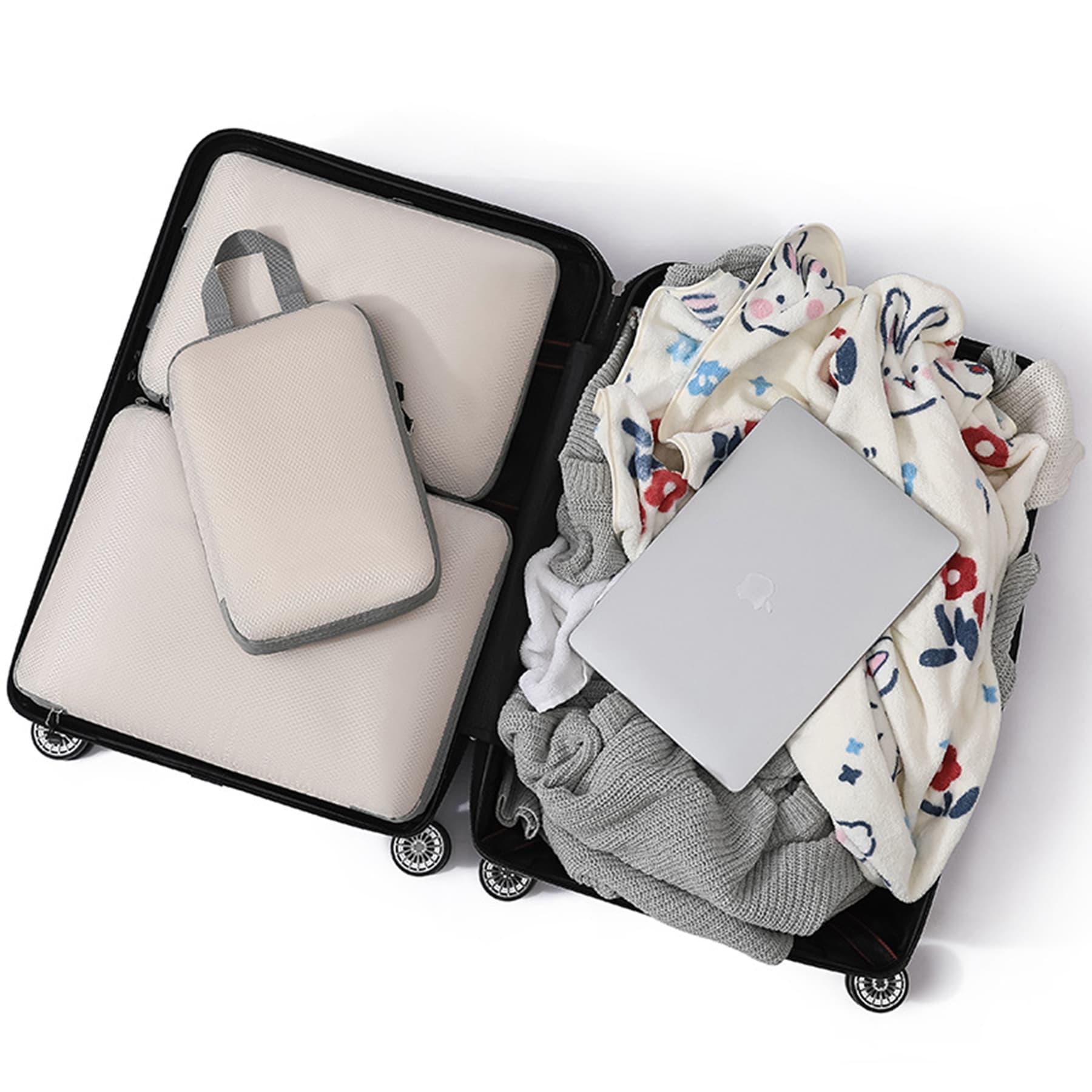 Travel Compression Packing Cubes 7-Piece Set
