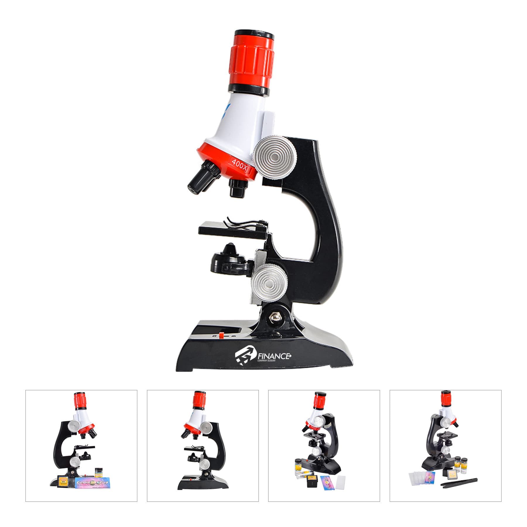 100X/400X/1200X Science Educational Microscope