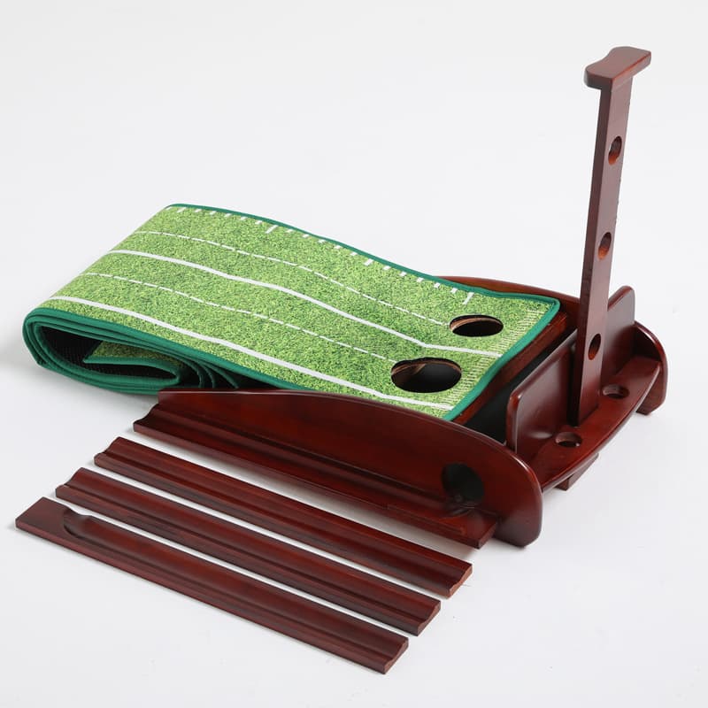 Indoor Golf Mat with Automatic Ball Return Function