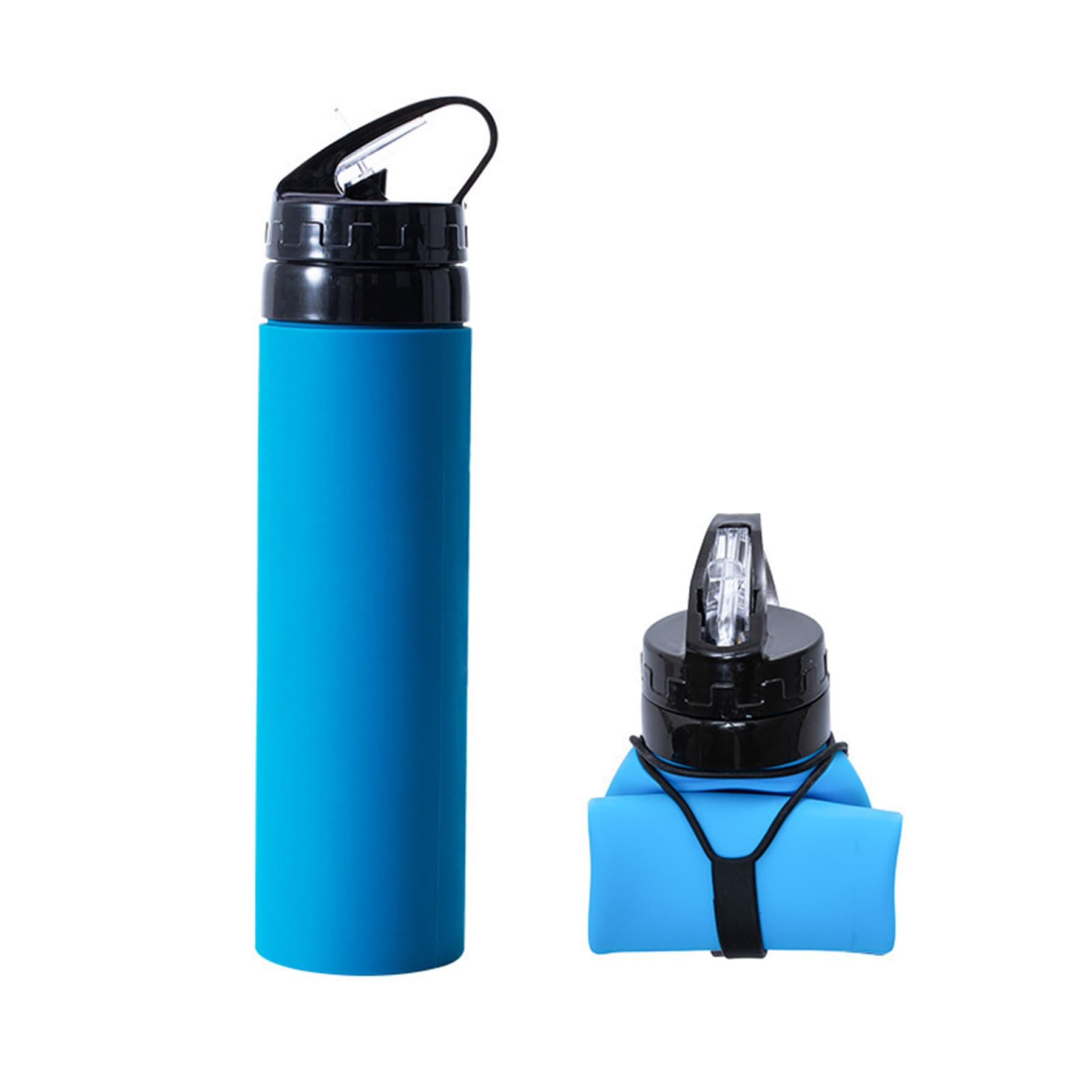 Silicone Foldable Portable Water Bottle