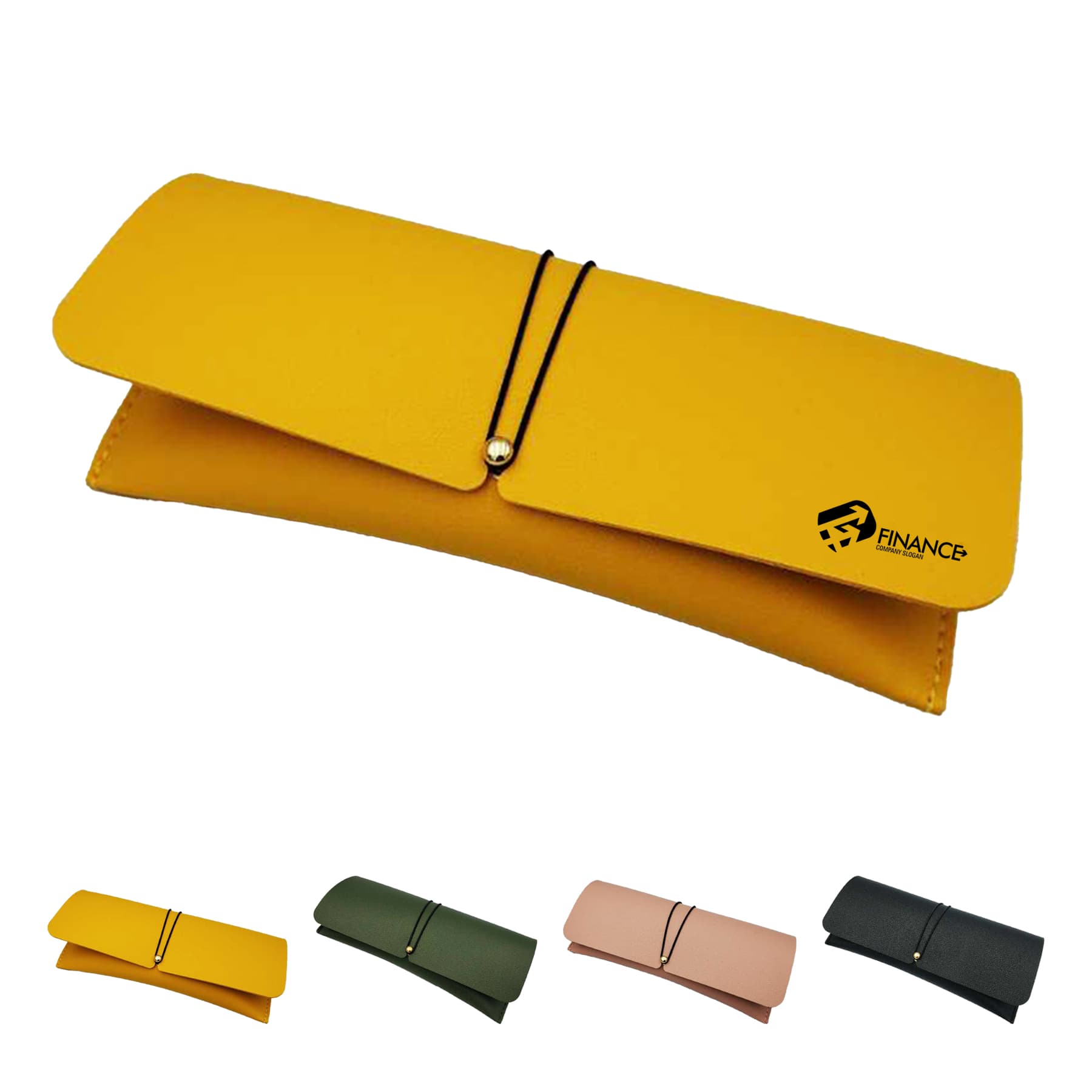 Leather Folding Glasses Sunglasses Case.