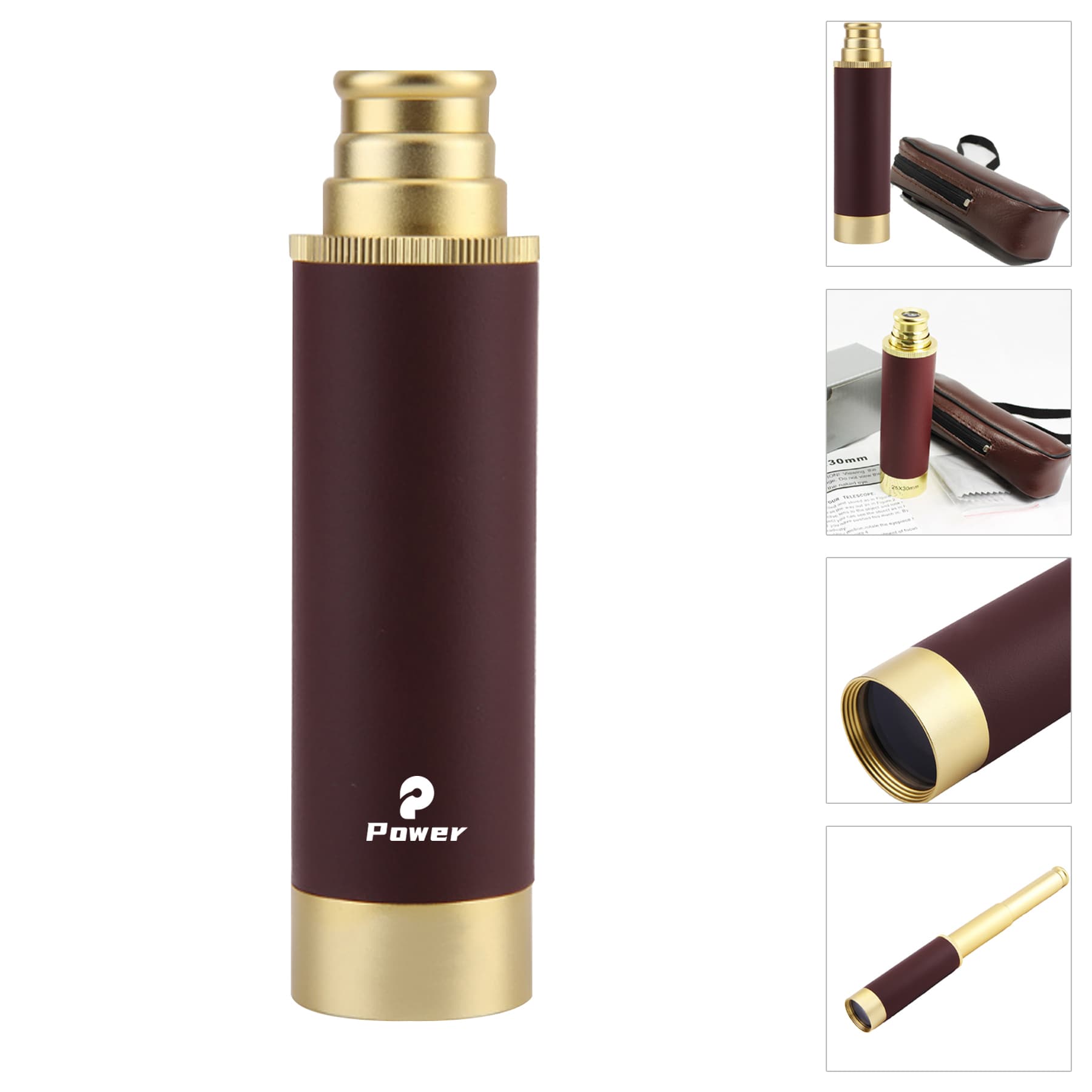 Zoomable Monocular Vintage Pirate Telescope