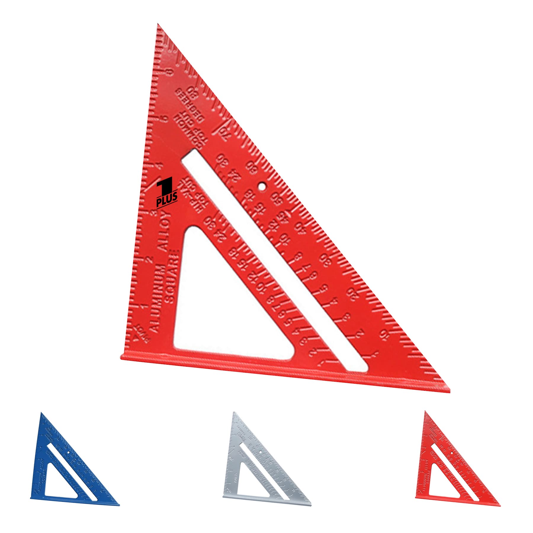 12 Inch Carpenters Aluminum Rafter Square