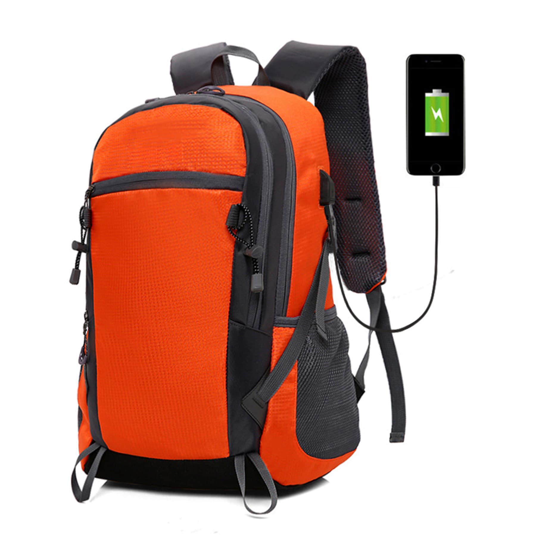 Lightweight Travel Backpack With USB Port