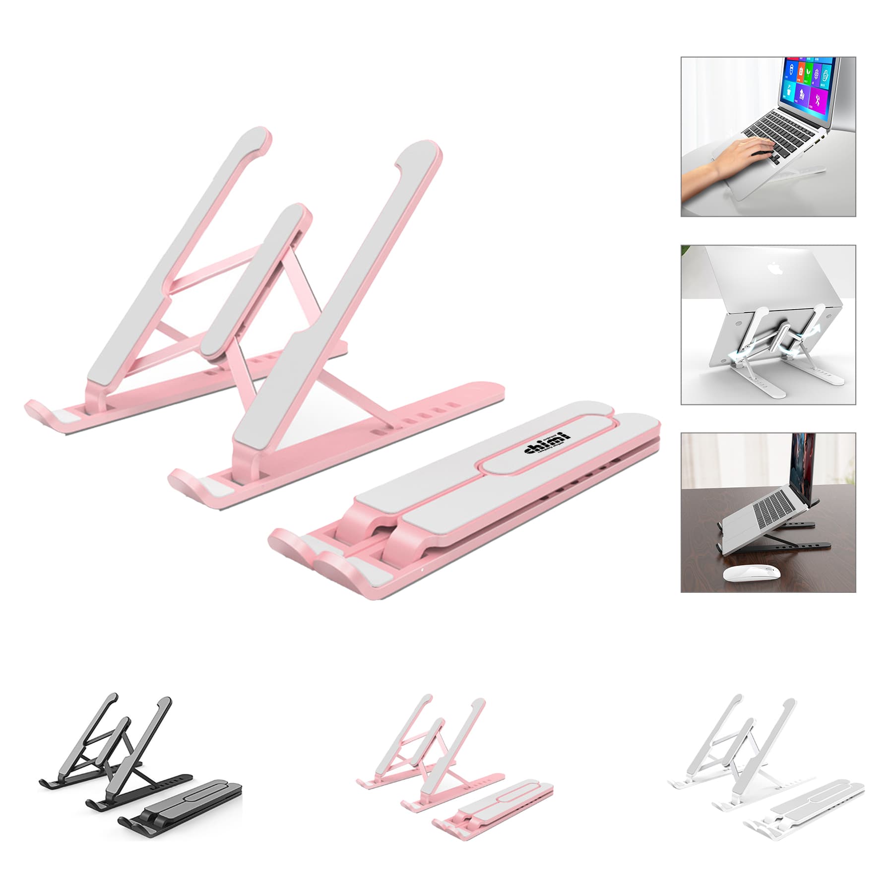 Aluminum And Abs Portable Laptop Stand