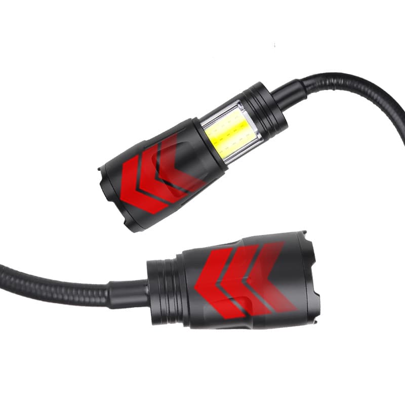 In Stock Telescopic Zoomable Light Super Bright Flashlight