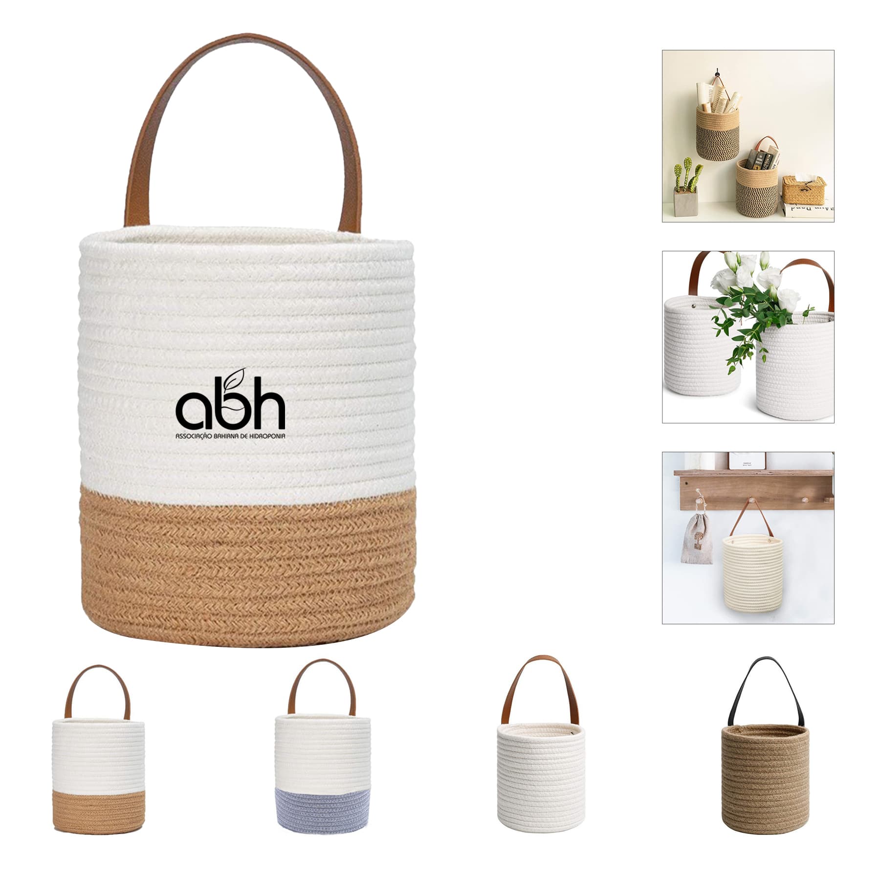 Rope Basket For Plants