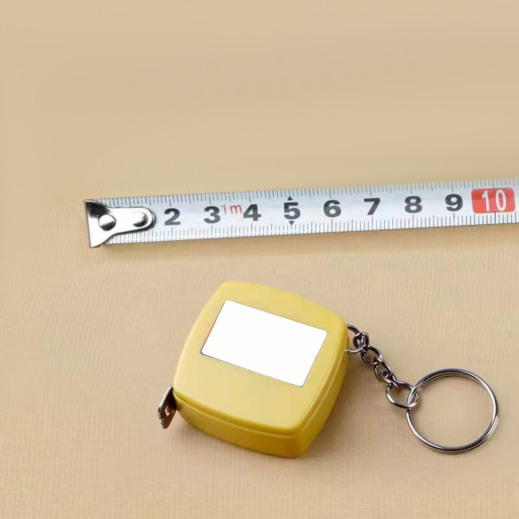 Tape Measure Keychain