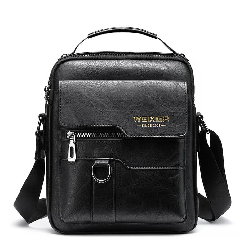 PU Leather Sling Shoulder Bag