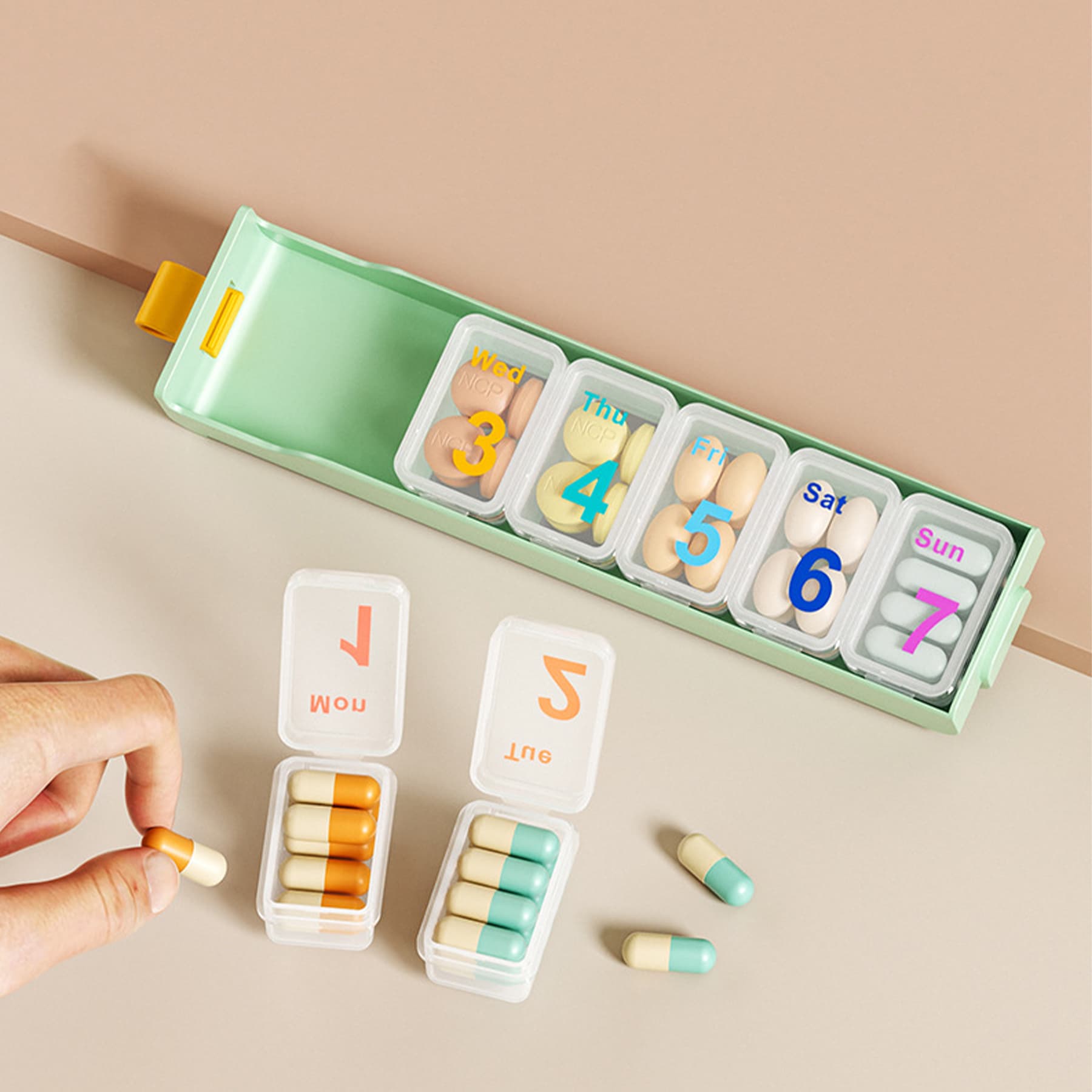 Portable Medicine Box One Week 7 Days