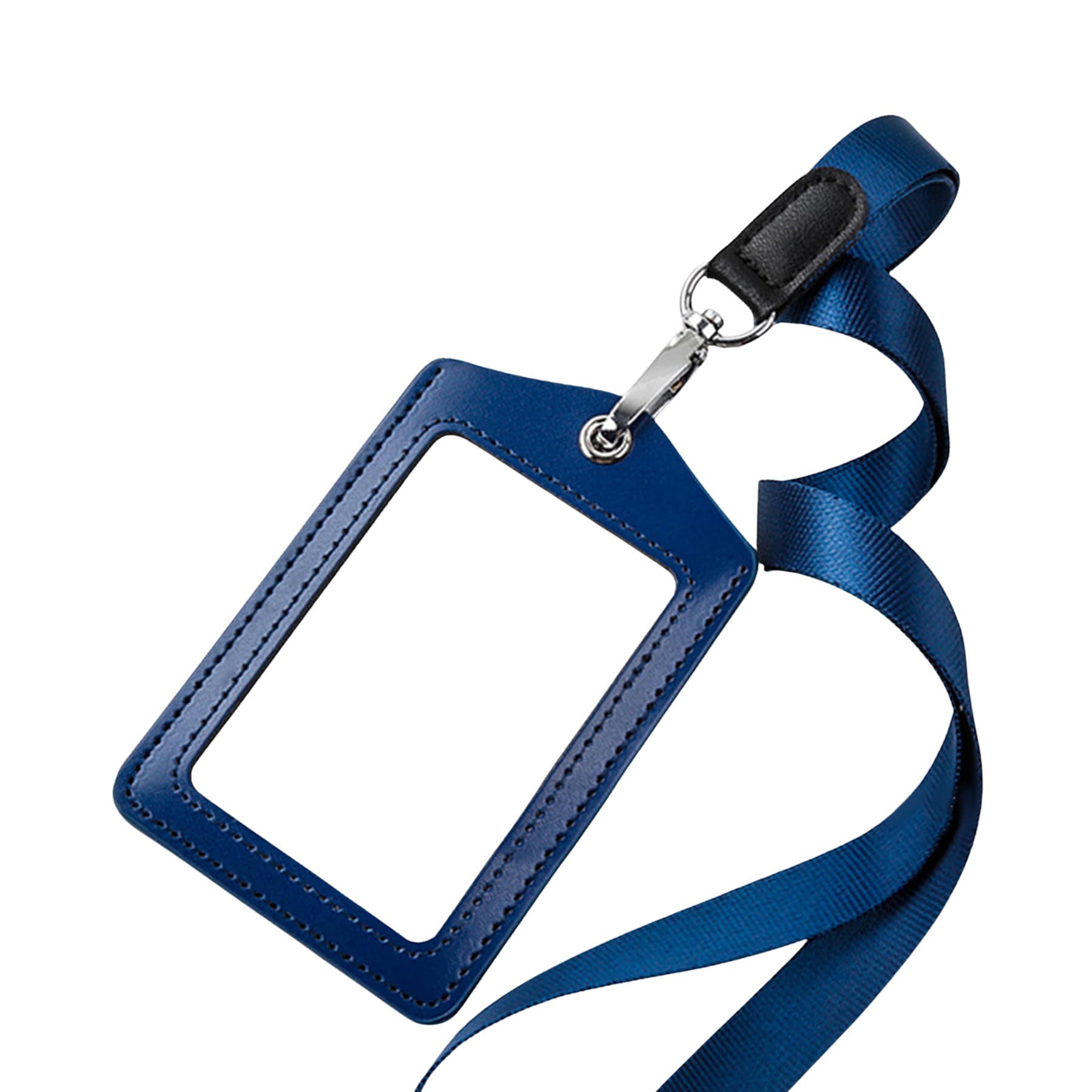 Leather ID Badge Holder