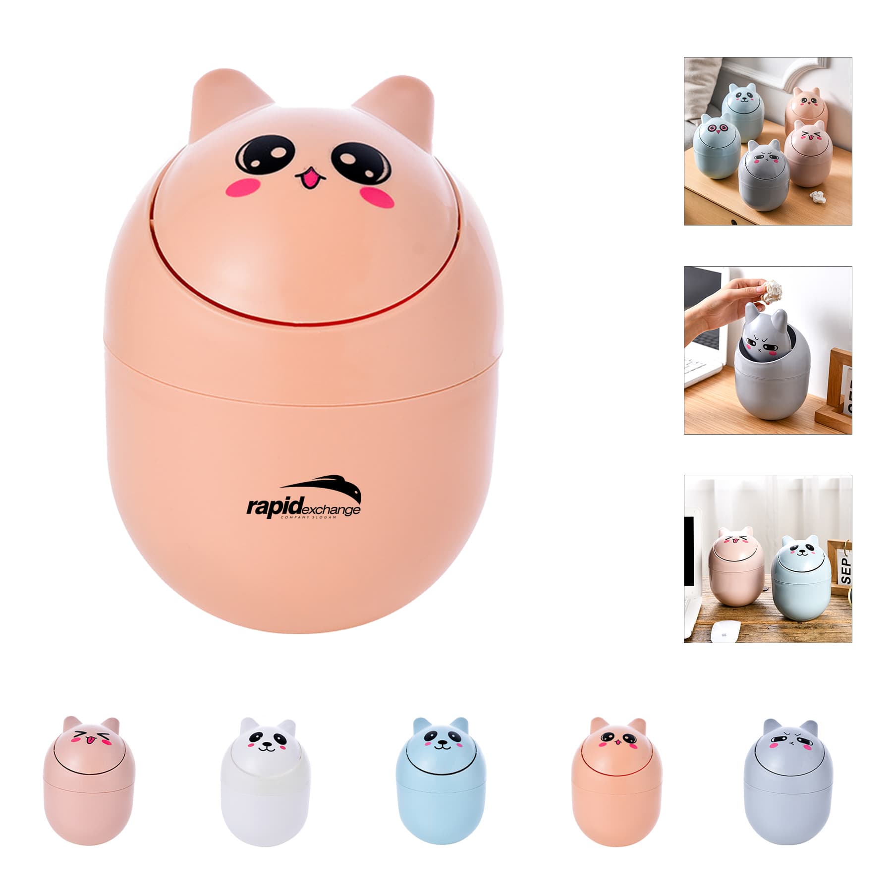 Desktop Trash Can