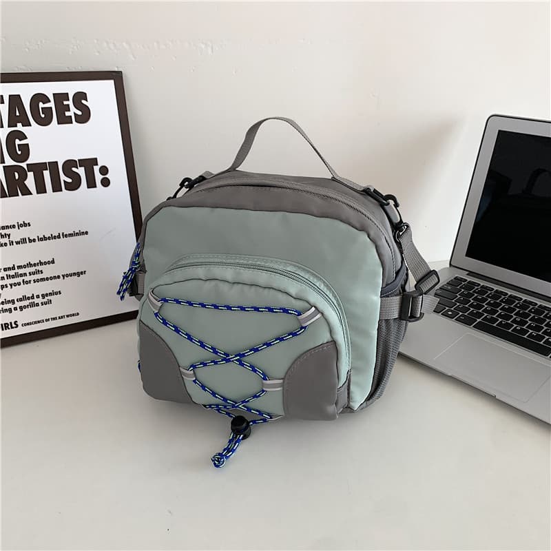 Polyester City Light Outdoor Hiking Crossbody Bag Backpack