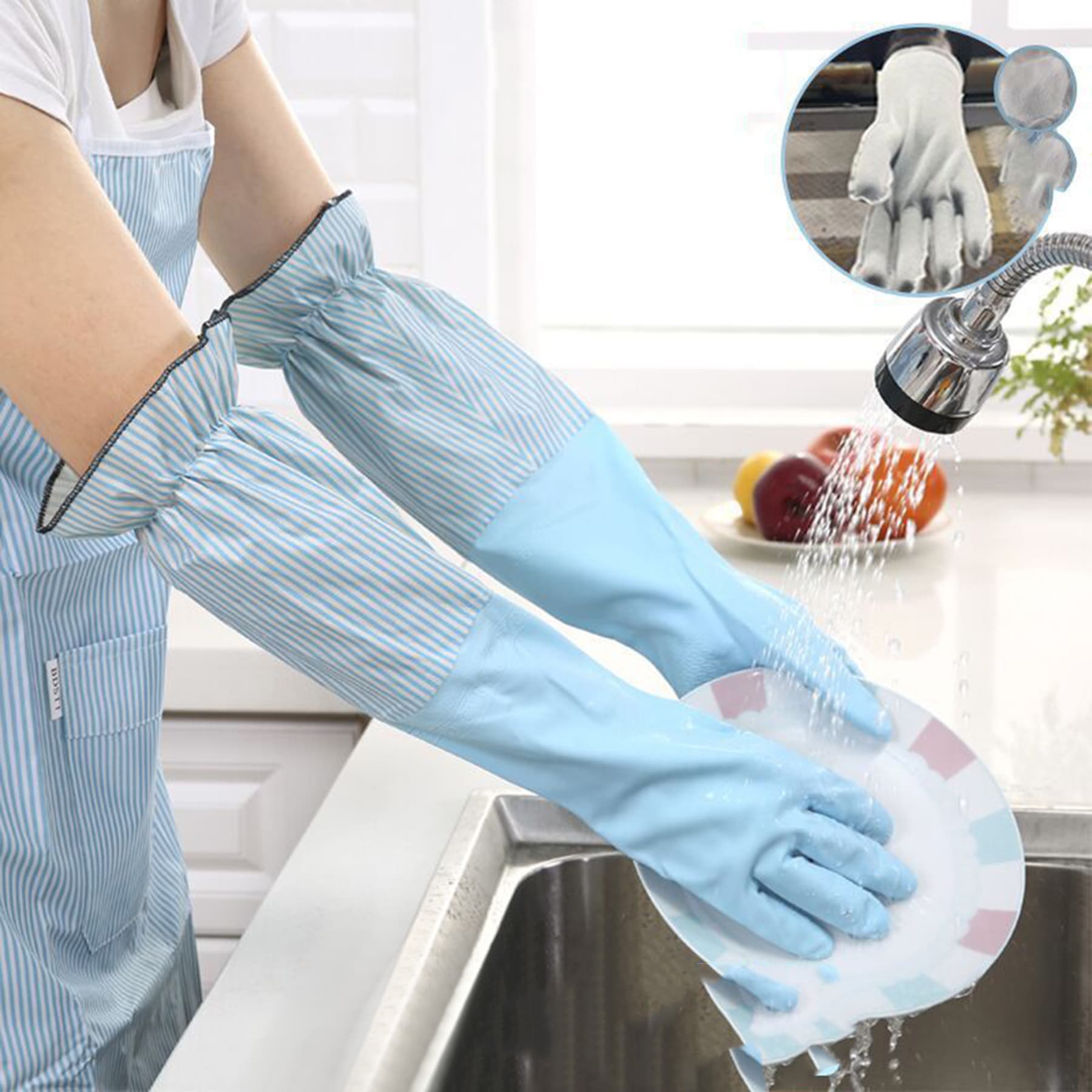 Winter Long Cleaning Gloves