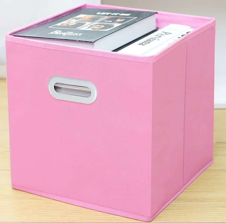 Foldable Non-Woven Cloth Fabric Organizer Storage Cube