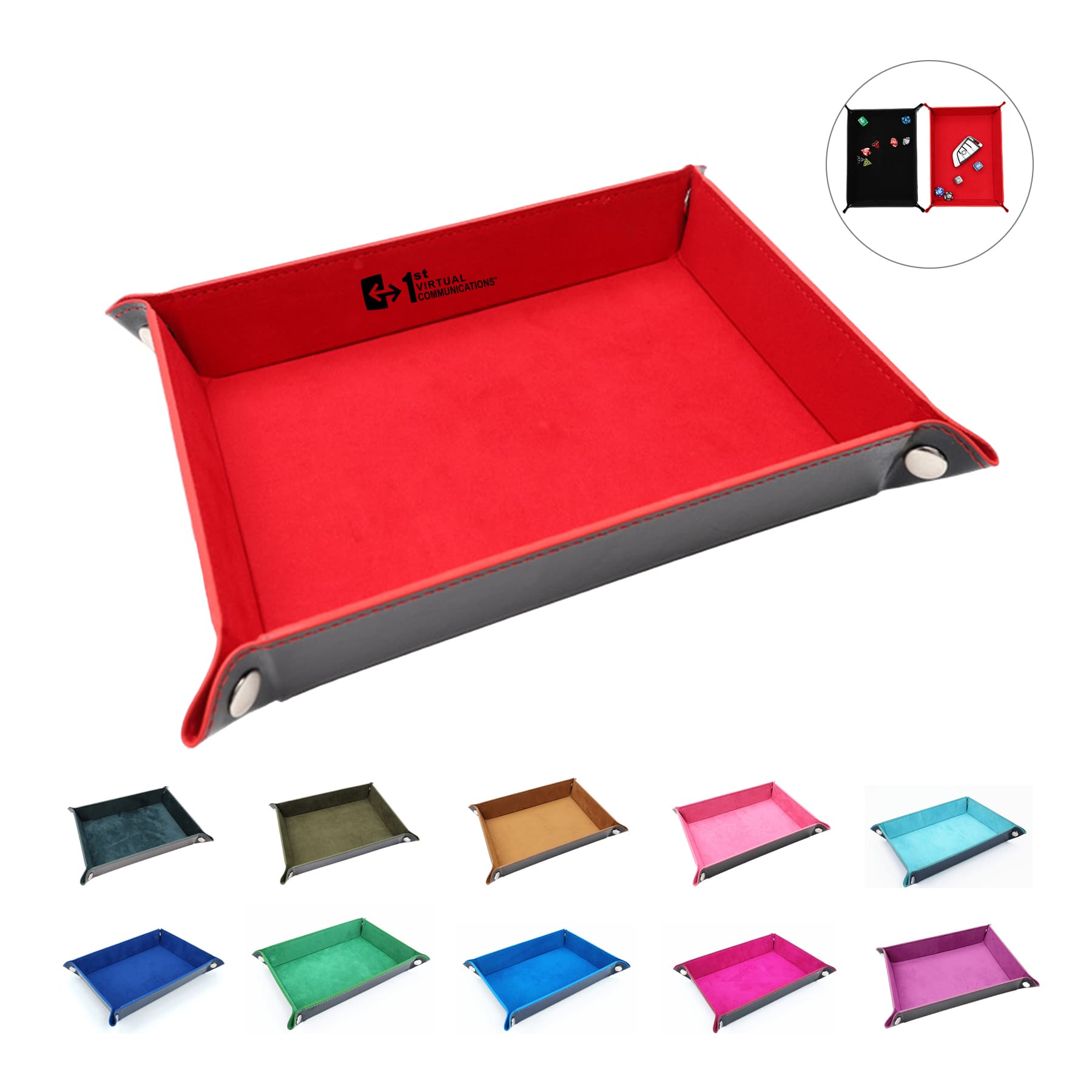 Dice Foldable Rectangle Tray