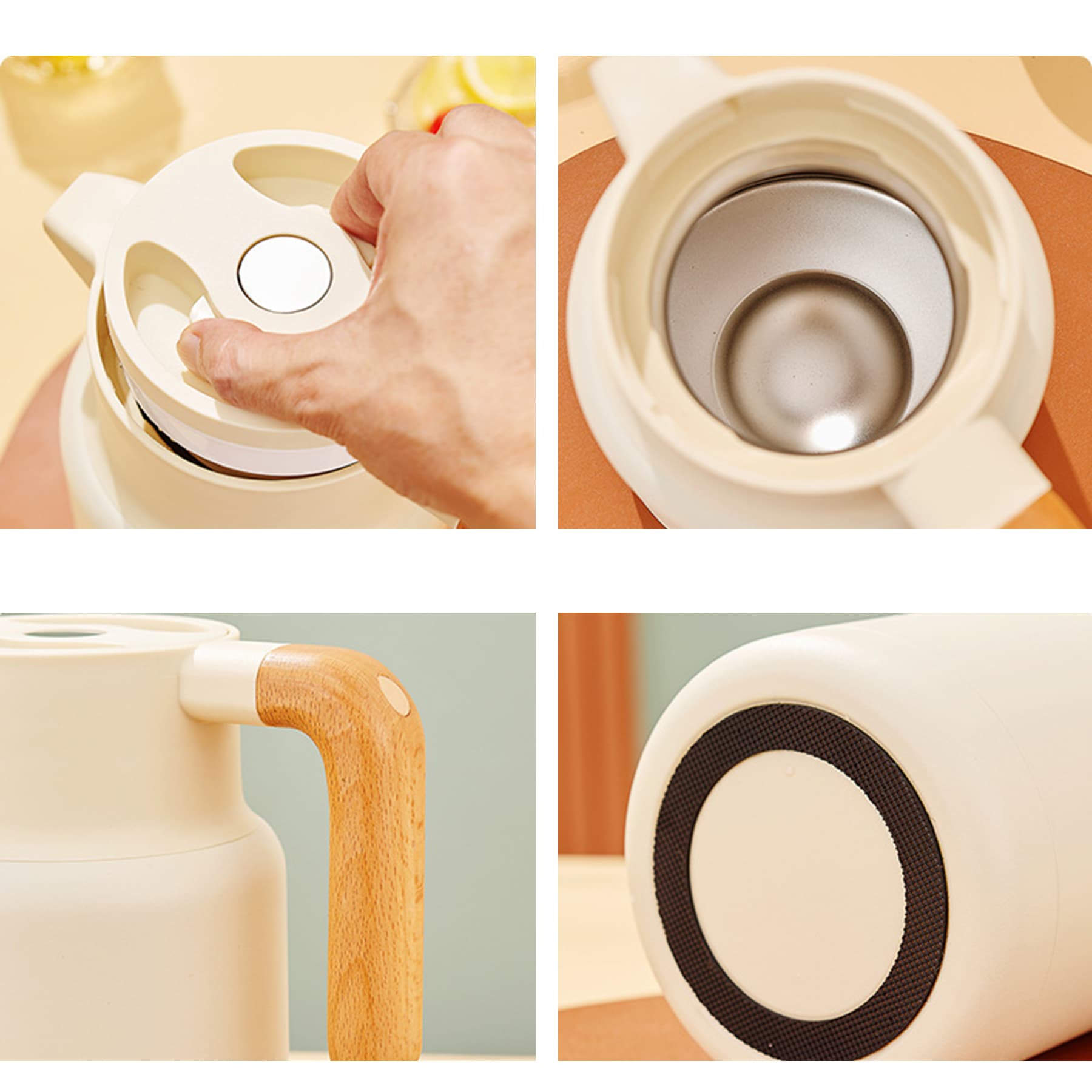 1L Stainless Steel Insulated Carafe