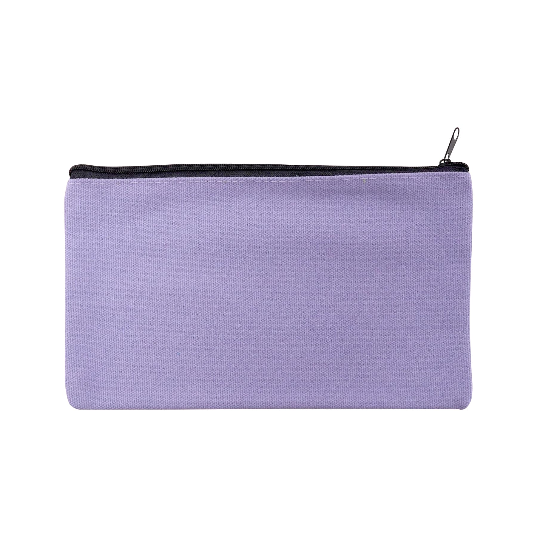 Small Poly Cotton Canvas Travel Zipper Bags for Cosmetic