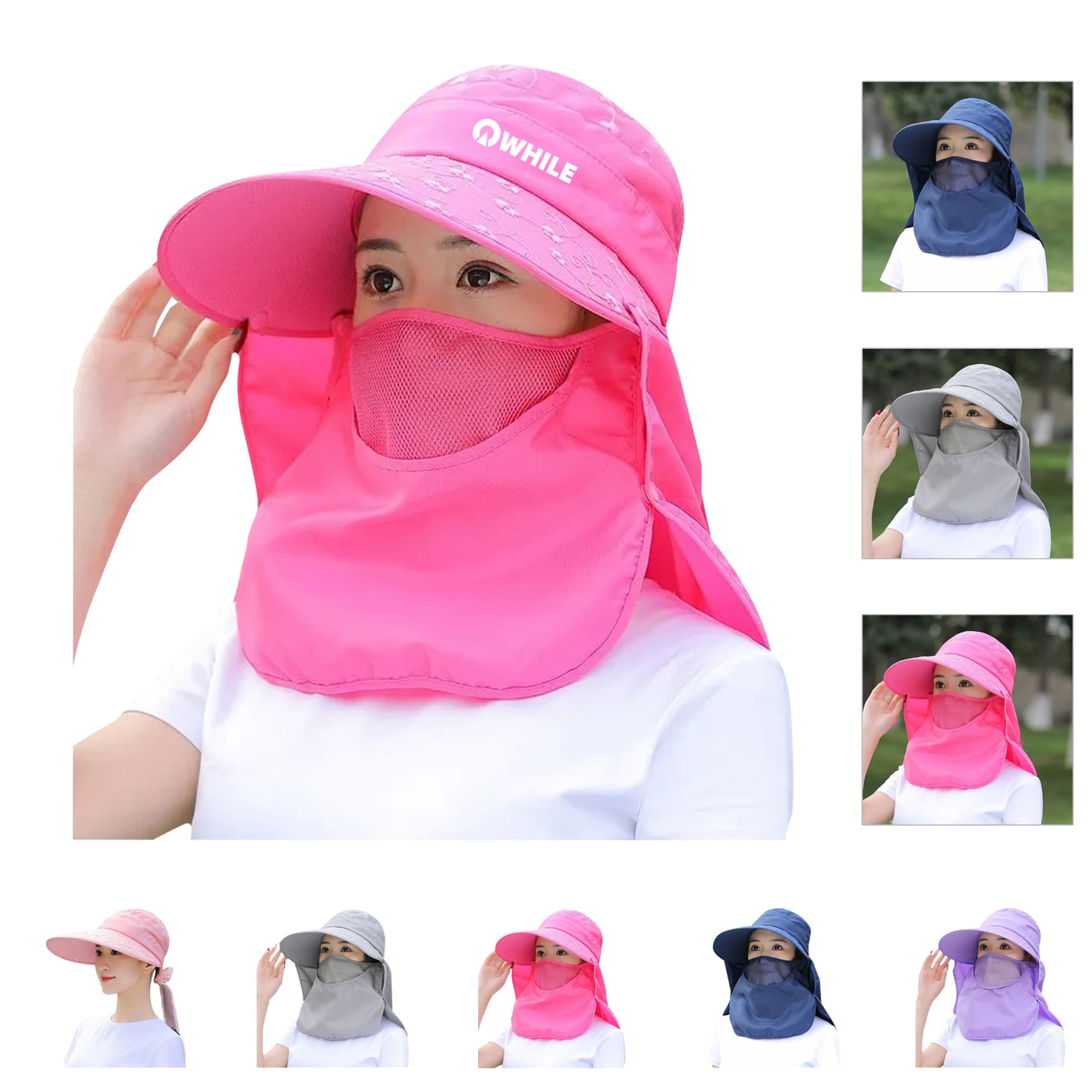 Multi Functional Masked Sun Hat