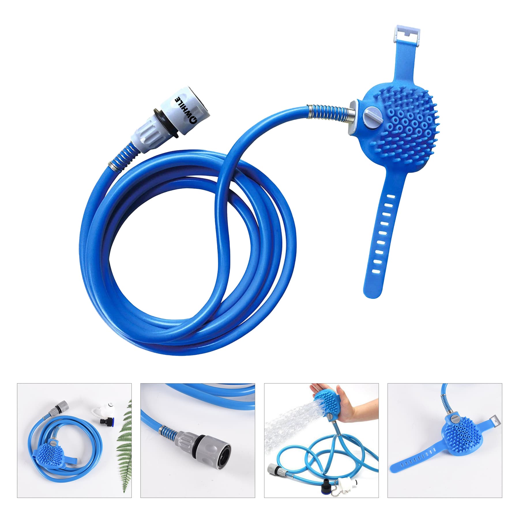 Pet Shower Sprayer Silicone MOQ 100 Pcs