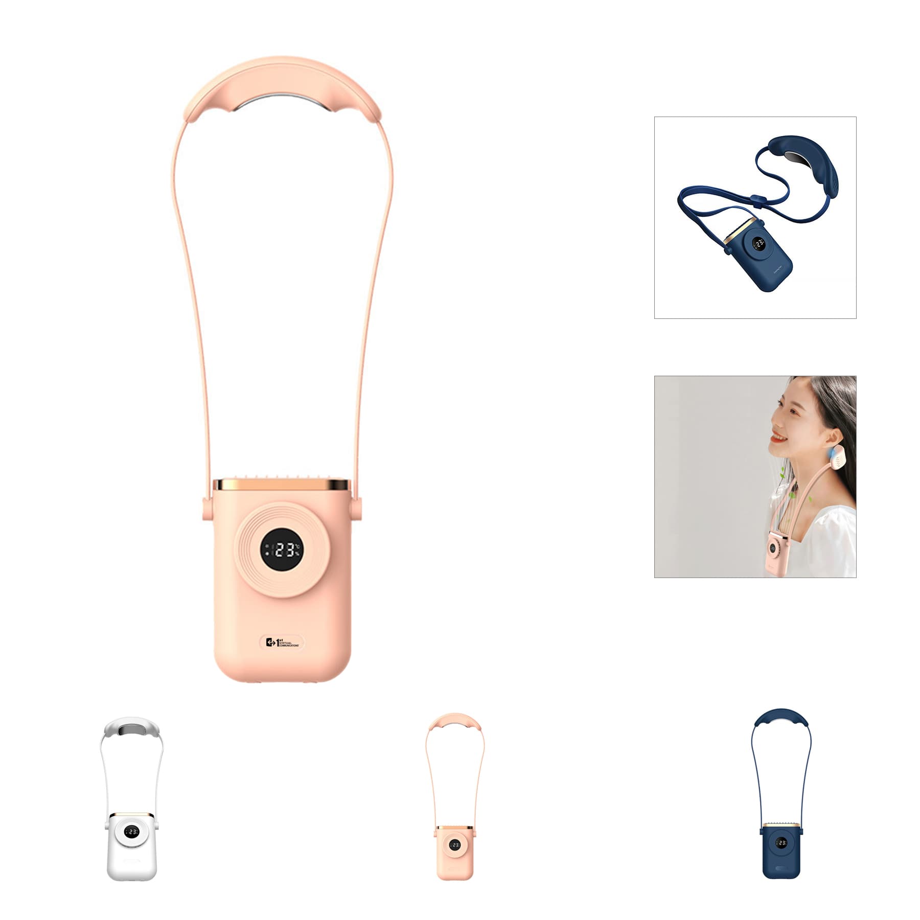 Portable Air Conditioner Neck Fan