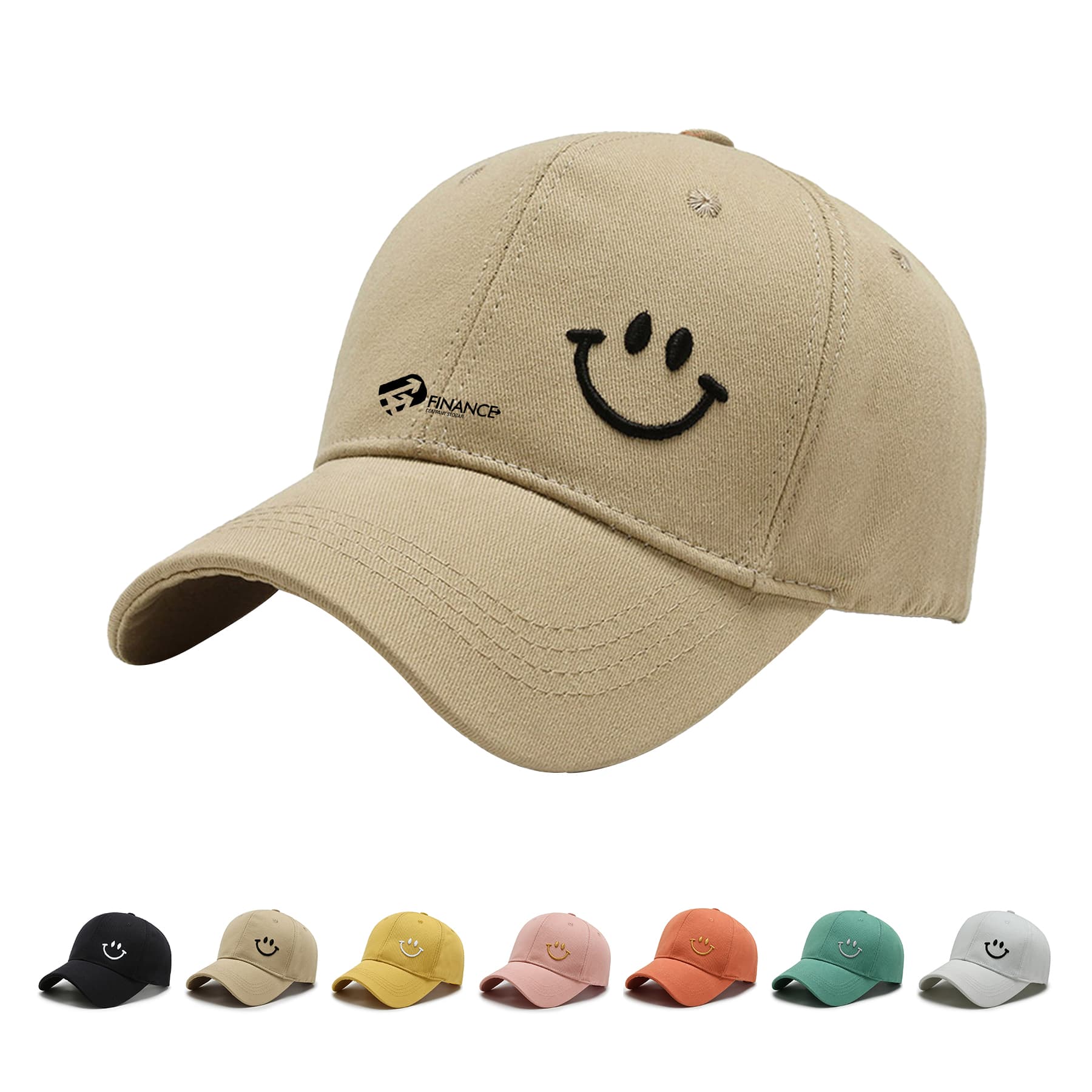 Mens Women Smiley Face Baseball Cap