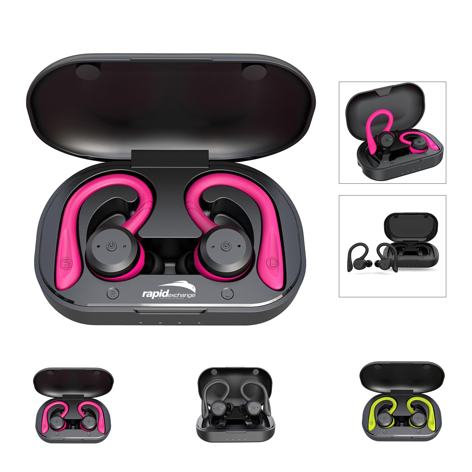 Bluetooth Waterproof Headphones True Wireless Earbuds