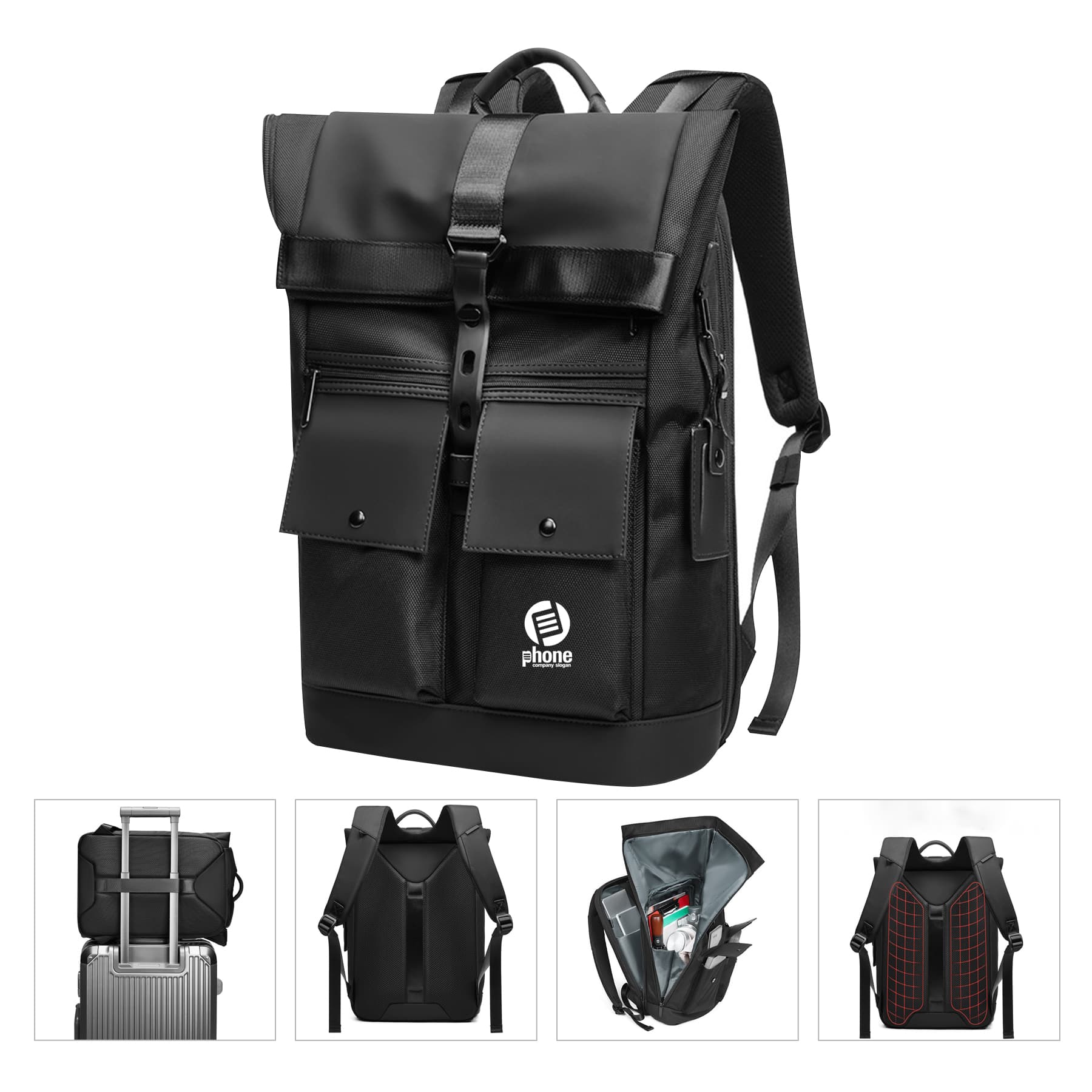 Men's Casual Business Backpack