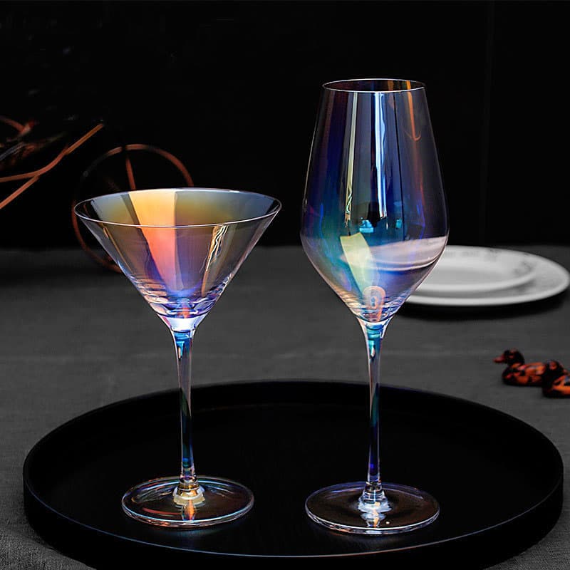 Lead Free Crystal Red Wine Goblet For Bar