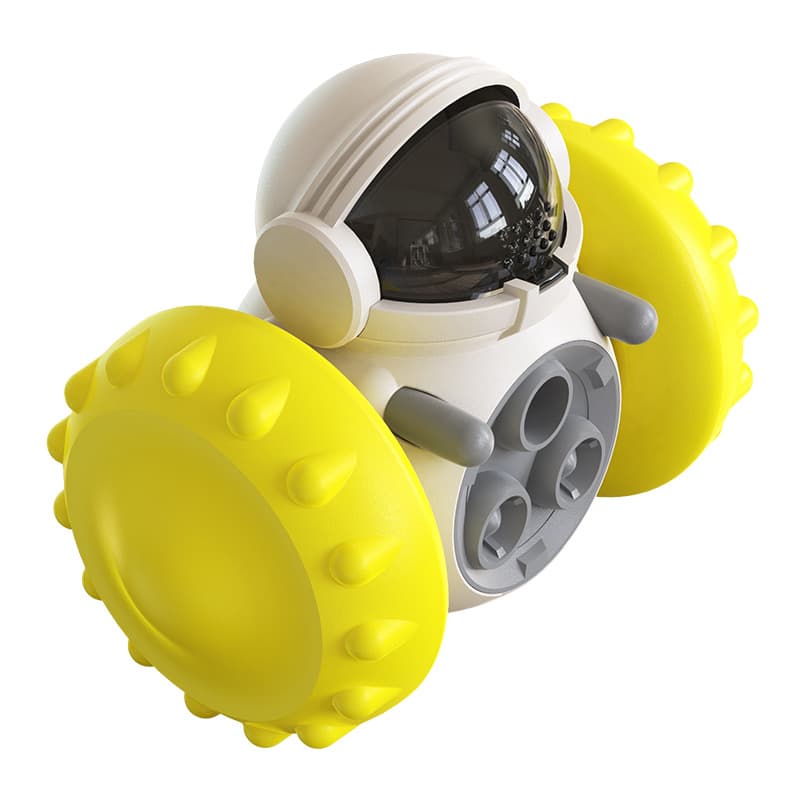 Interactive Dog Treat Toys, Robot Shape Slow Feeder