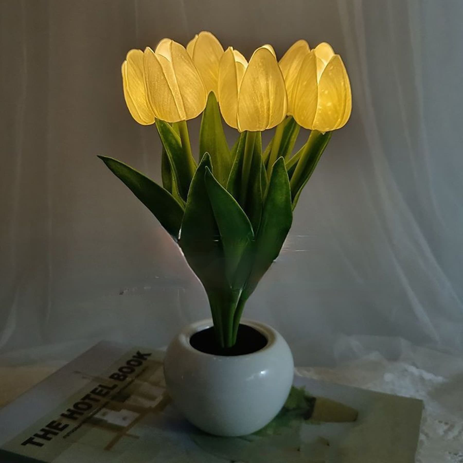 LED Tlip Lamp Decoration
