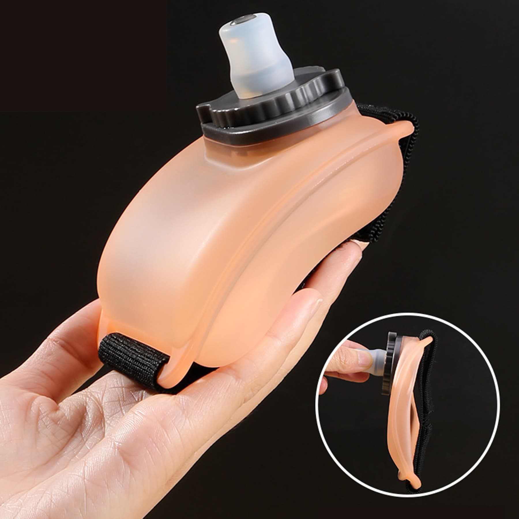 7oz Sports Wrist Water Bottle